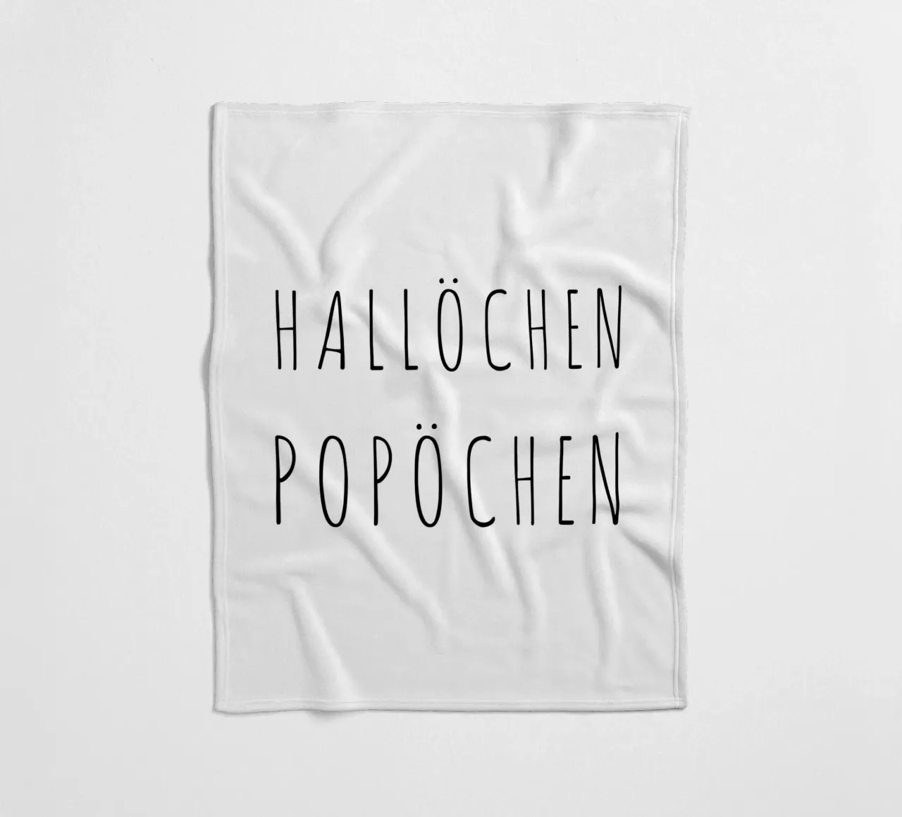 CIAO POPÖCHEN coperta in pile da ArtDesign by KBK