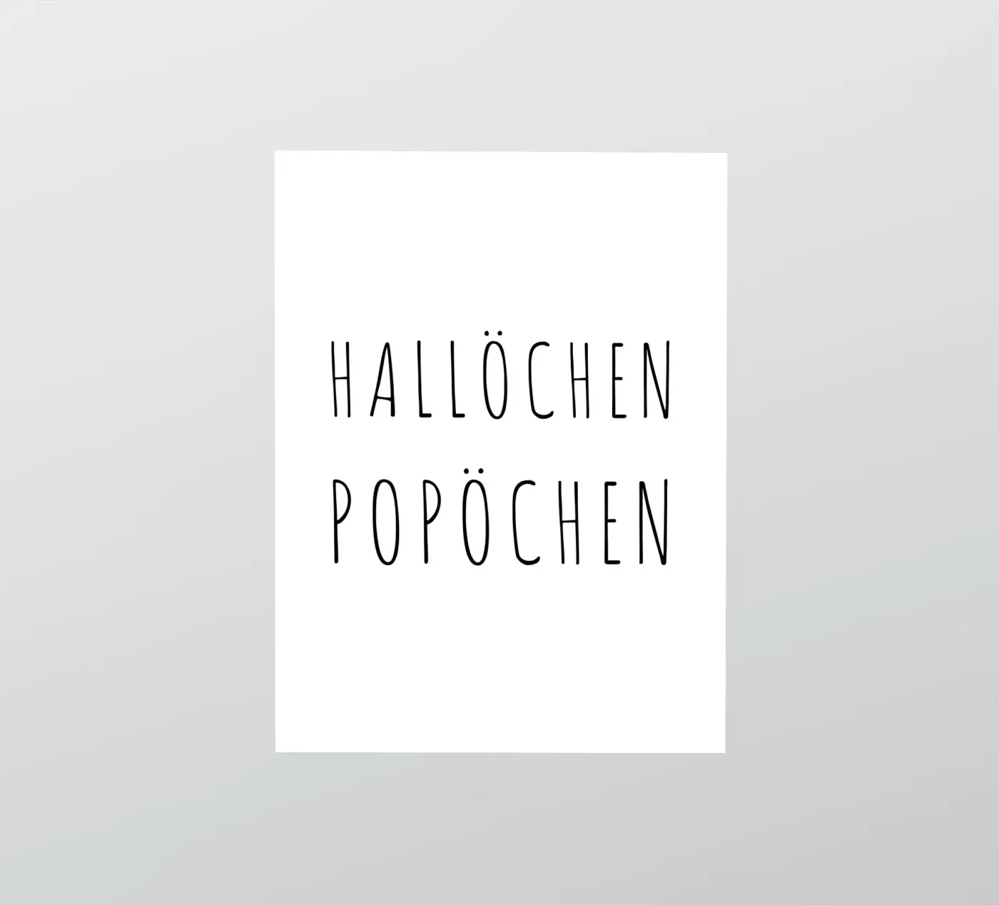 CIAO POPÖCHEN adesivo da ArtDesign by KBK