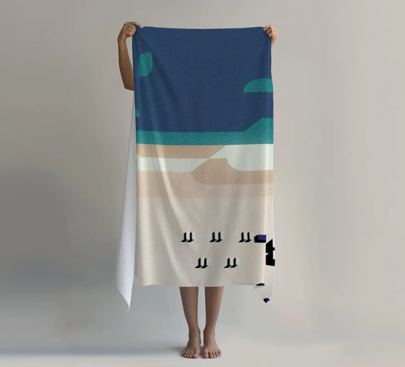 Miami HD strandhanddoek van Antony Squizzato