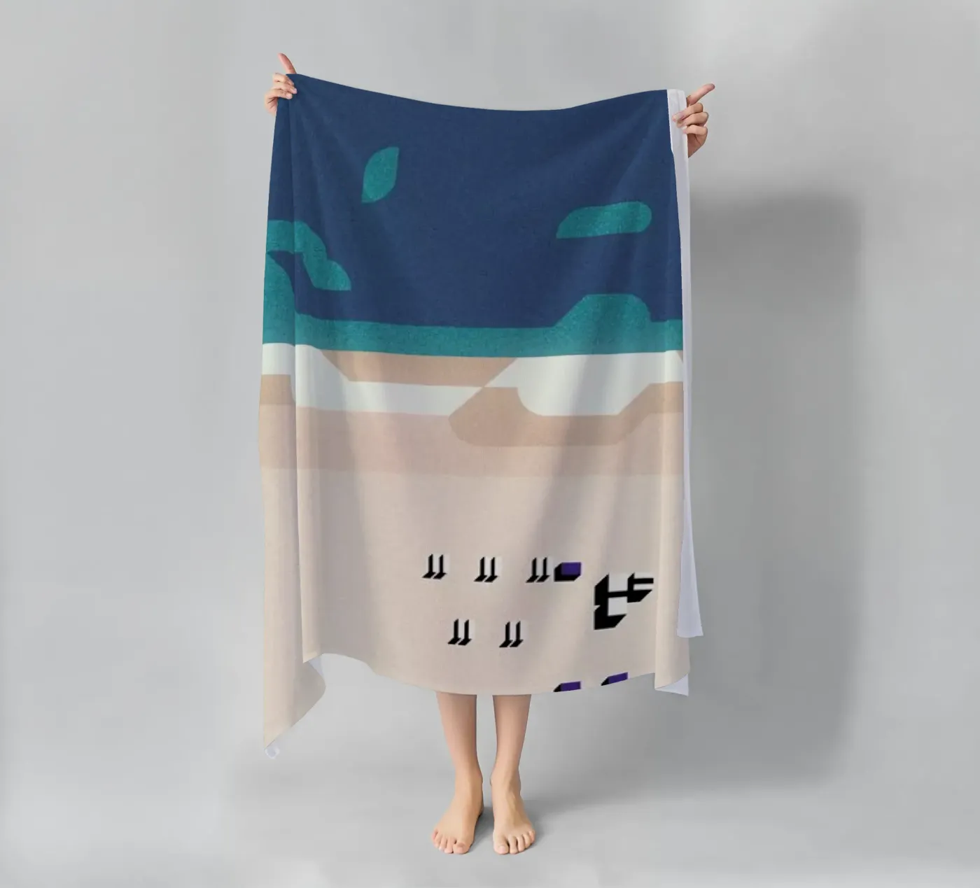 Miami HD strandhanddoek van Antony Squizzato