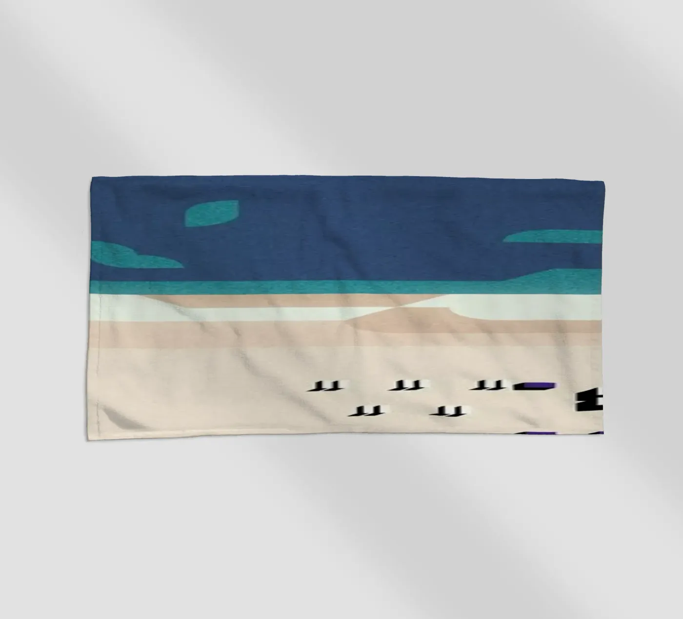 Miami HD strandhanddoek van Antony Squizzato