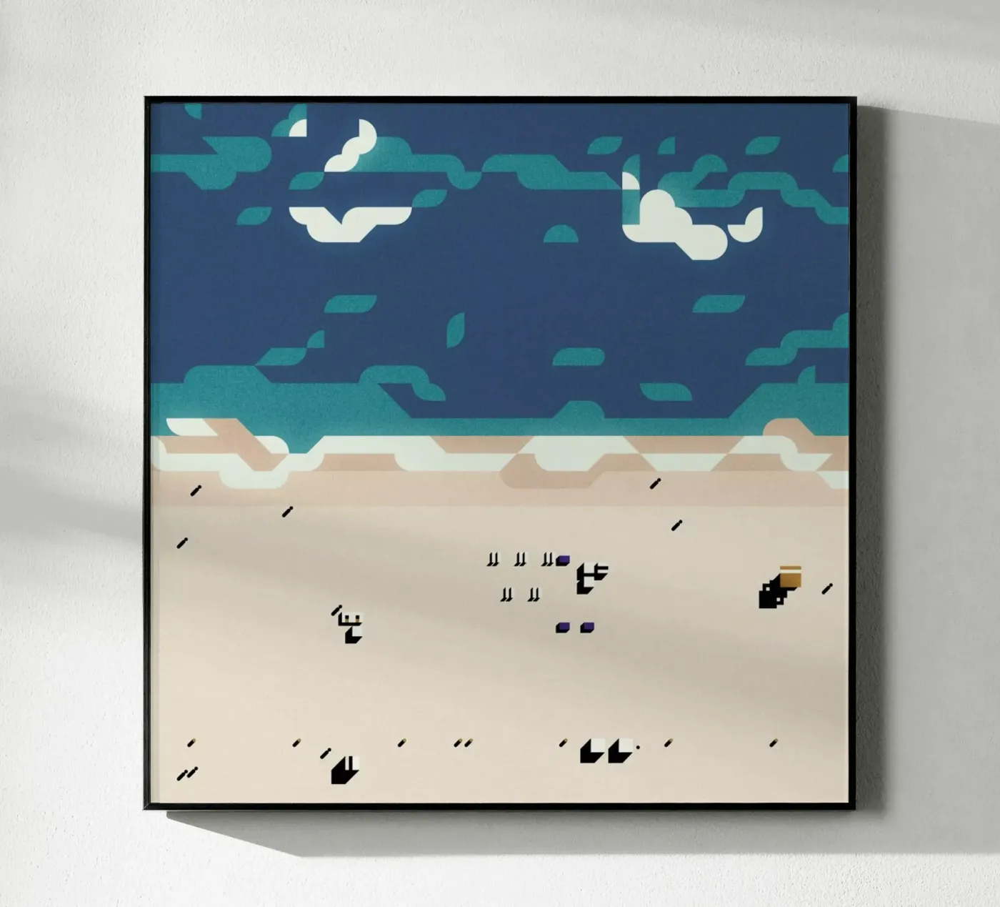 Miami HD Acryl-Glas von Antony Squizzato