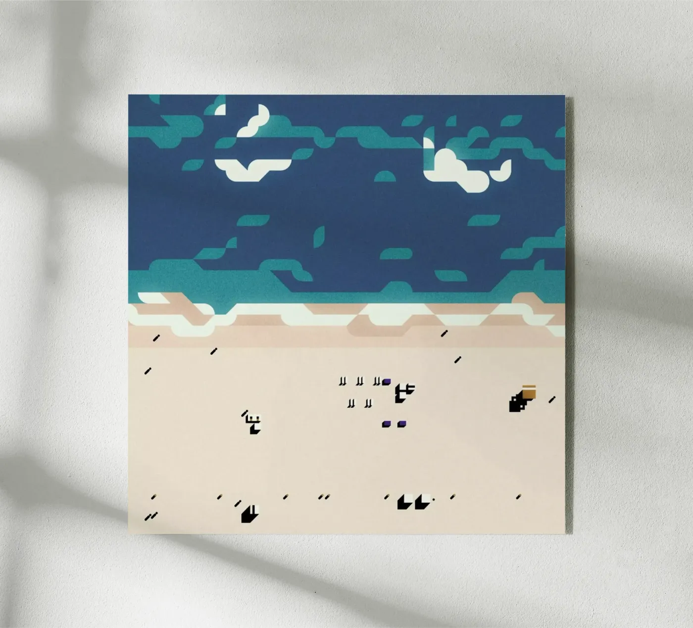 Miami HD Acryl-Glas von Antony Squizzato