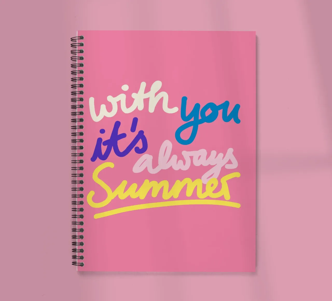 Always Summer 1 spiral notebook by Studio Memb