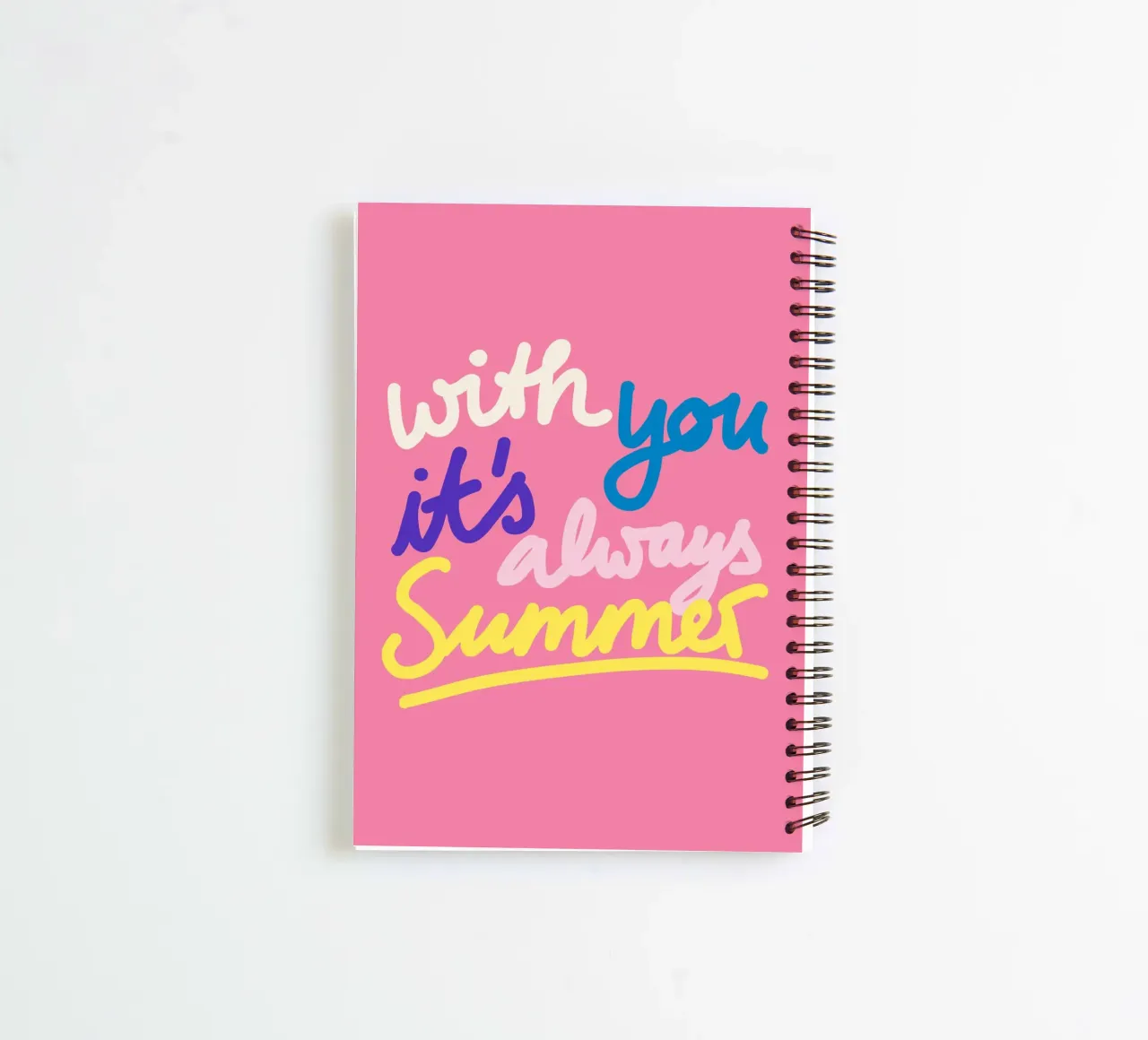 Always Summer 1 spiral notebook by Studio Memb