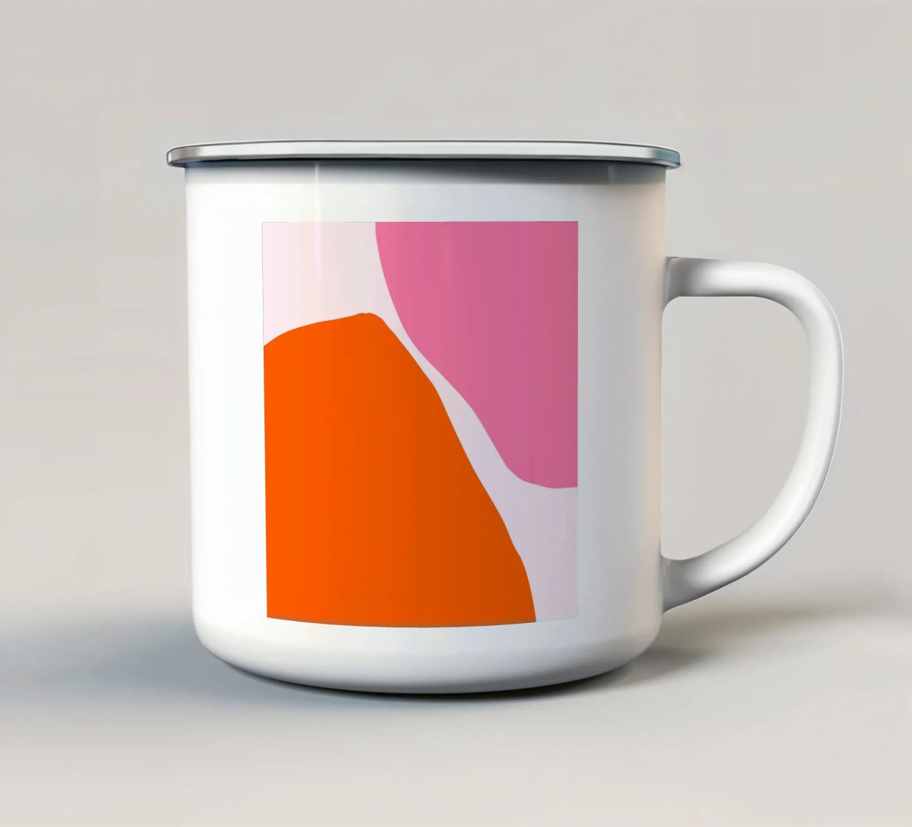 Summer Shapes 5 tazza in smalto da Studio Memb
