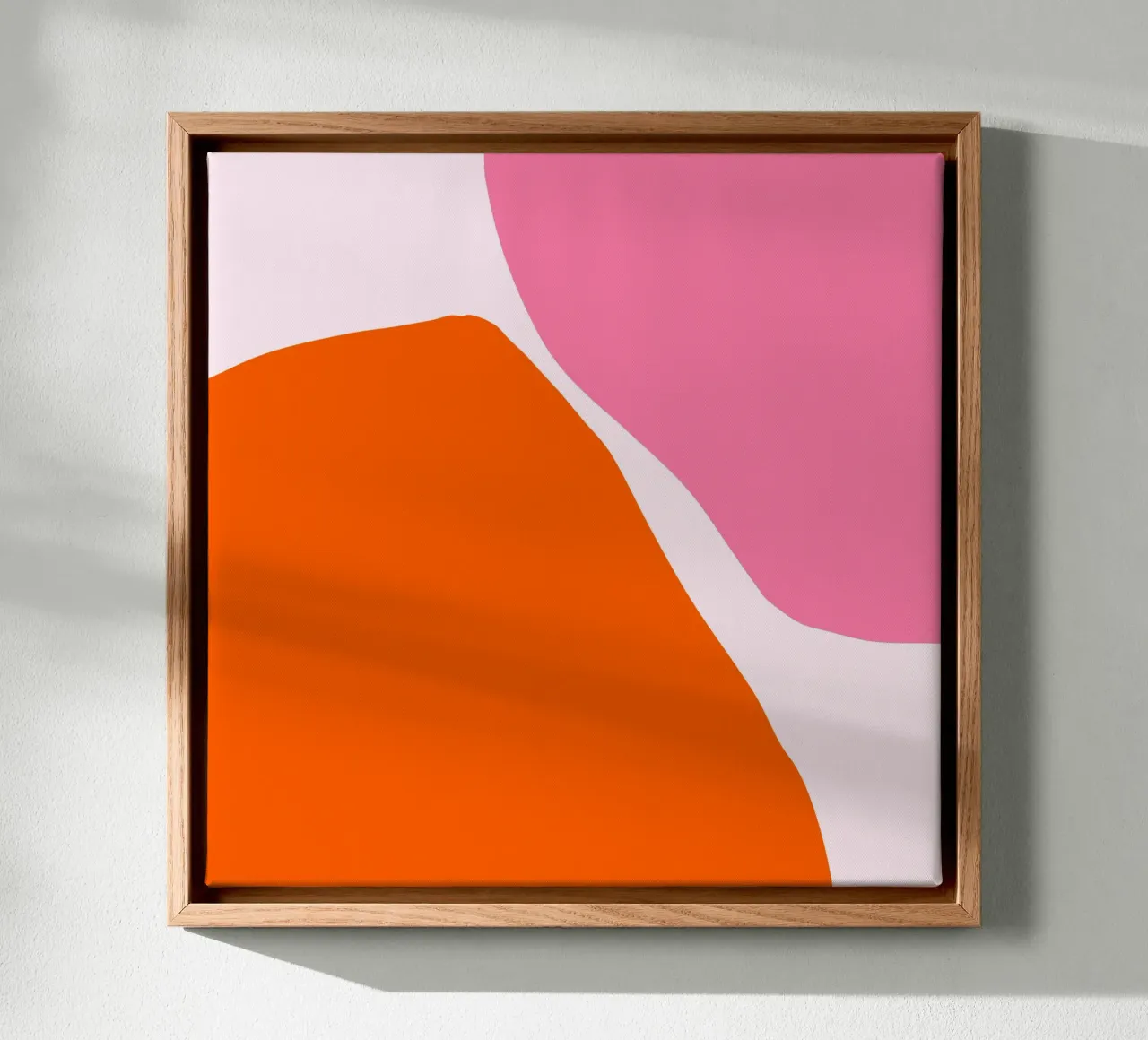Summer Shapes 5 tela con Cornice a cassetta da Studio Memb