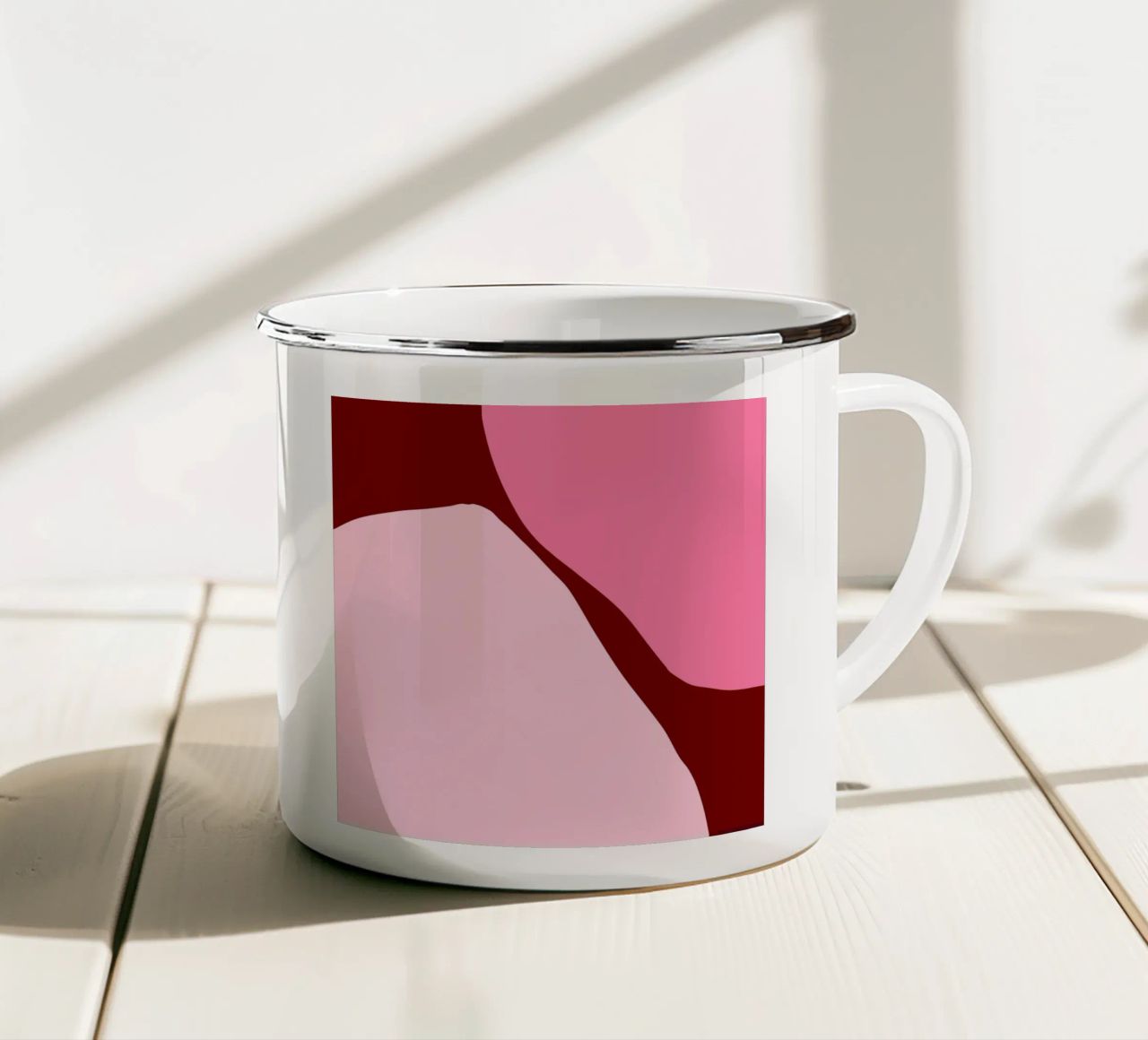 Summer Shapes 7 tazza in smalto da Studio Memb