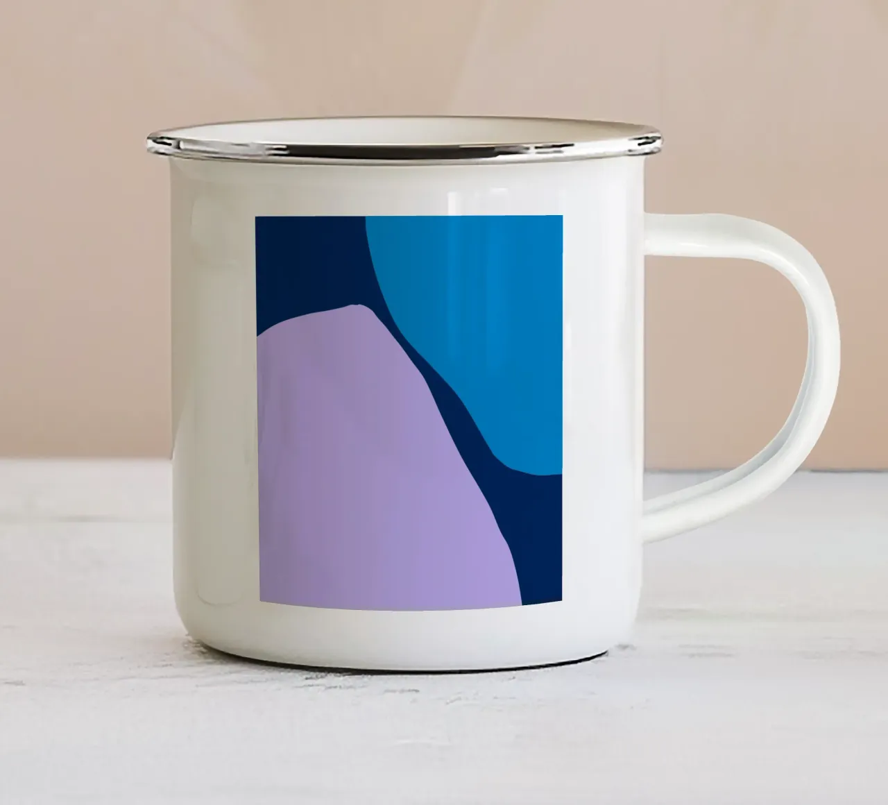 Summer Shapes 9 taza de esmalte de Studio Memb