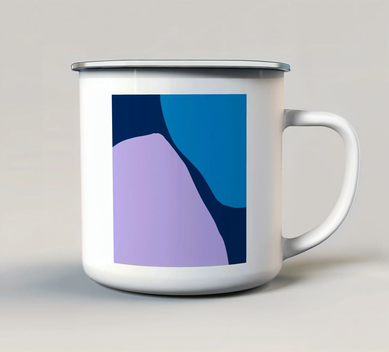 Summer Shapes 9 tazza in smalto da Studio Memb