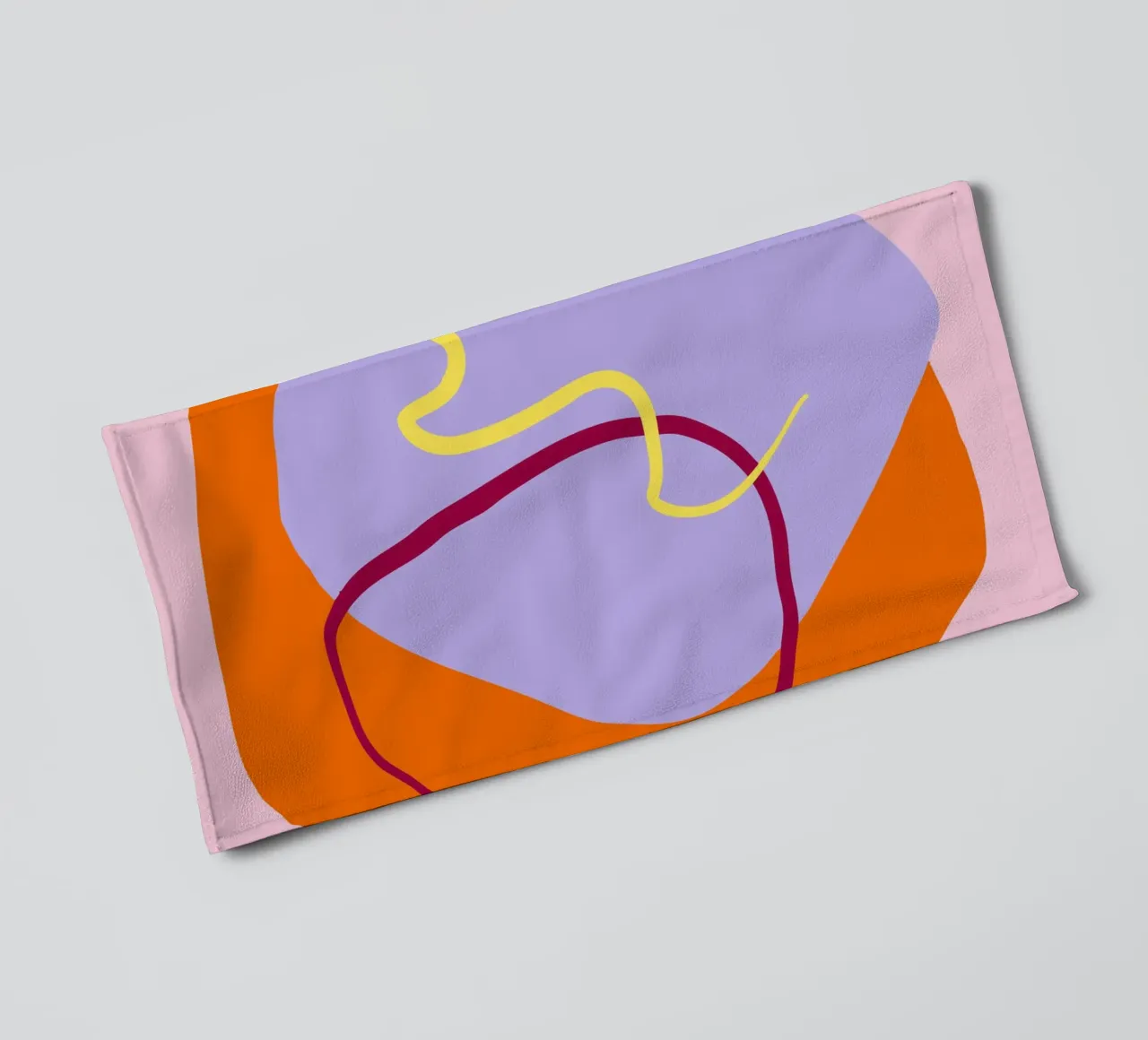 Summer Shapes 3 asciugamano da bagno da Studio Memb