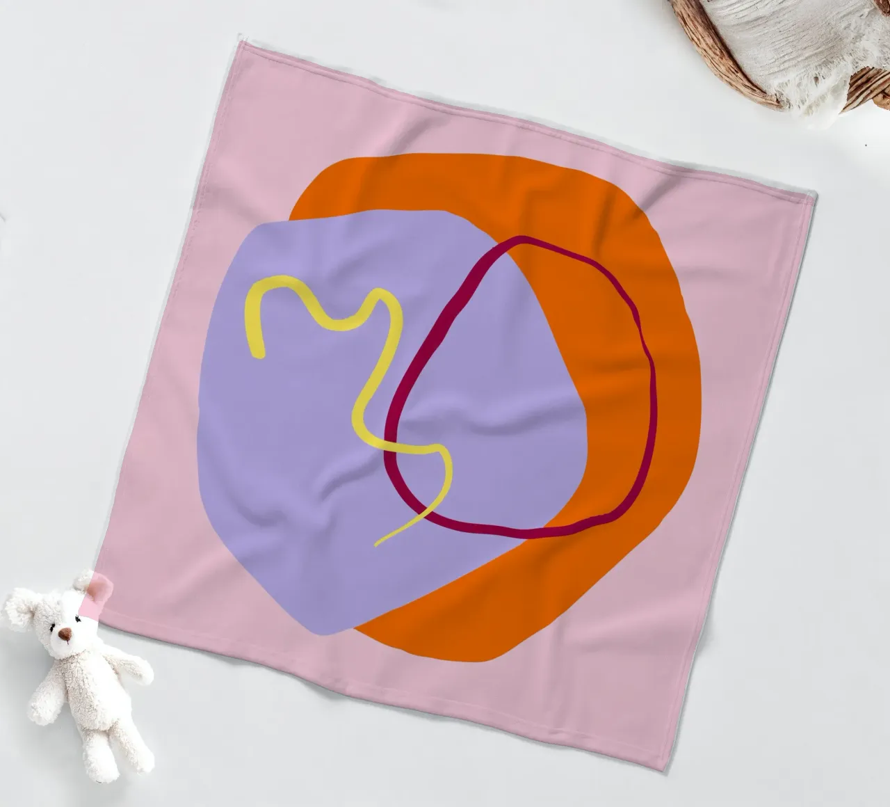 Summer Shapes 3 coperta in pile da Studio Memb