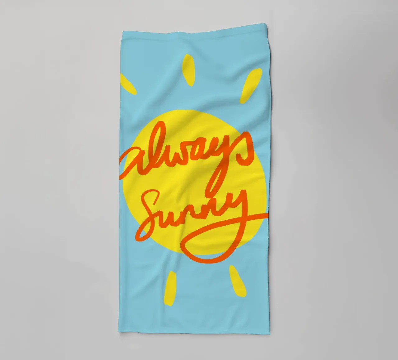Always Sunny 1 asciugamano da bagno da Studio Memb