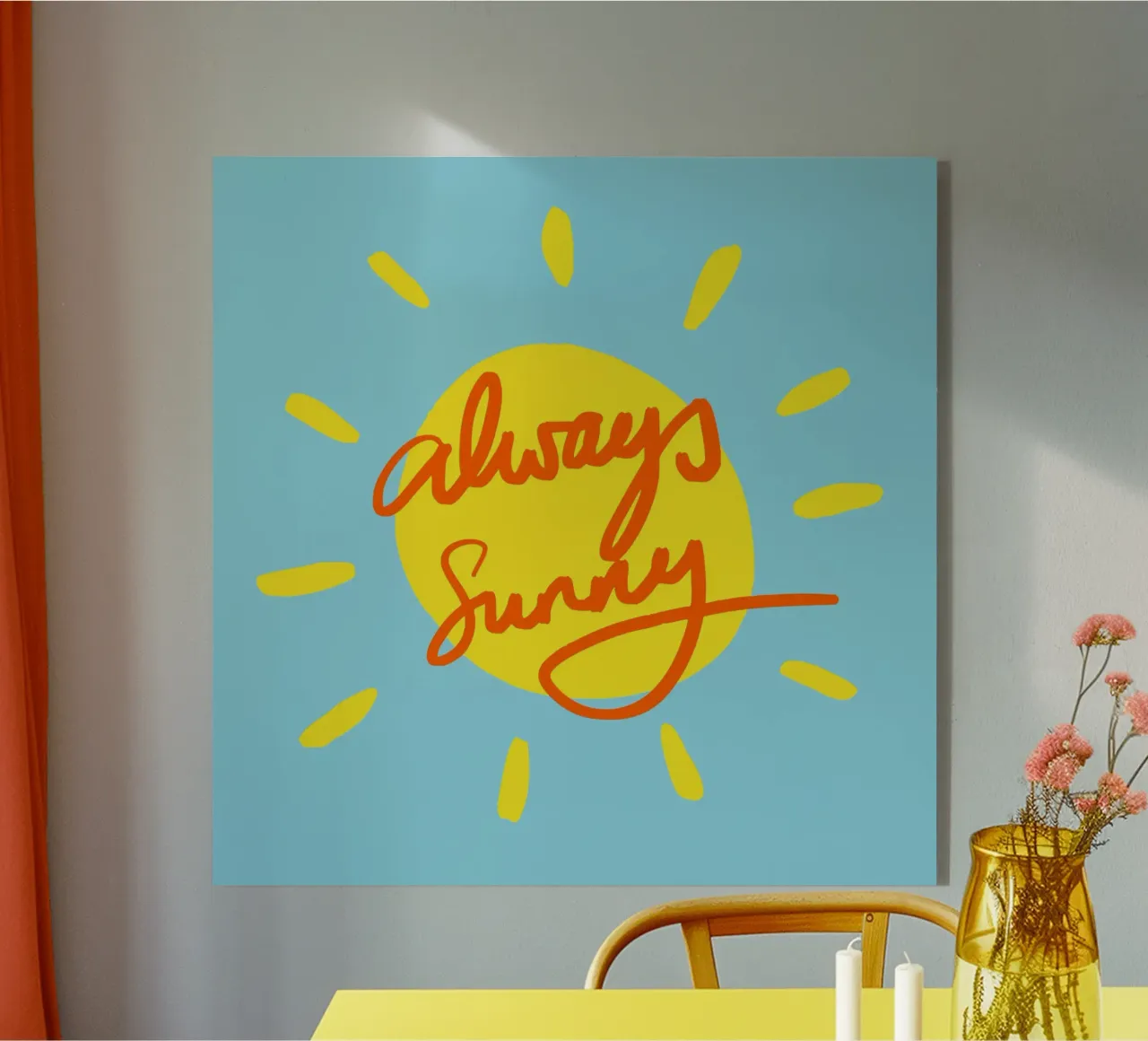 Always Sunny 1 plexiglass da Studio Memb