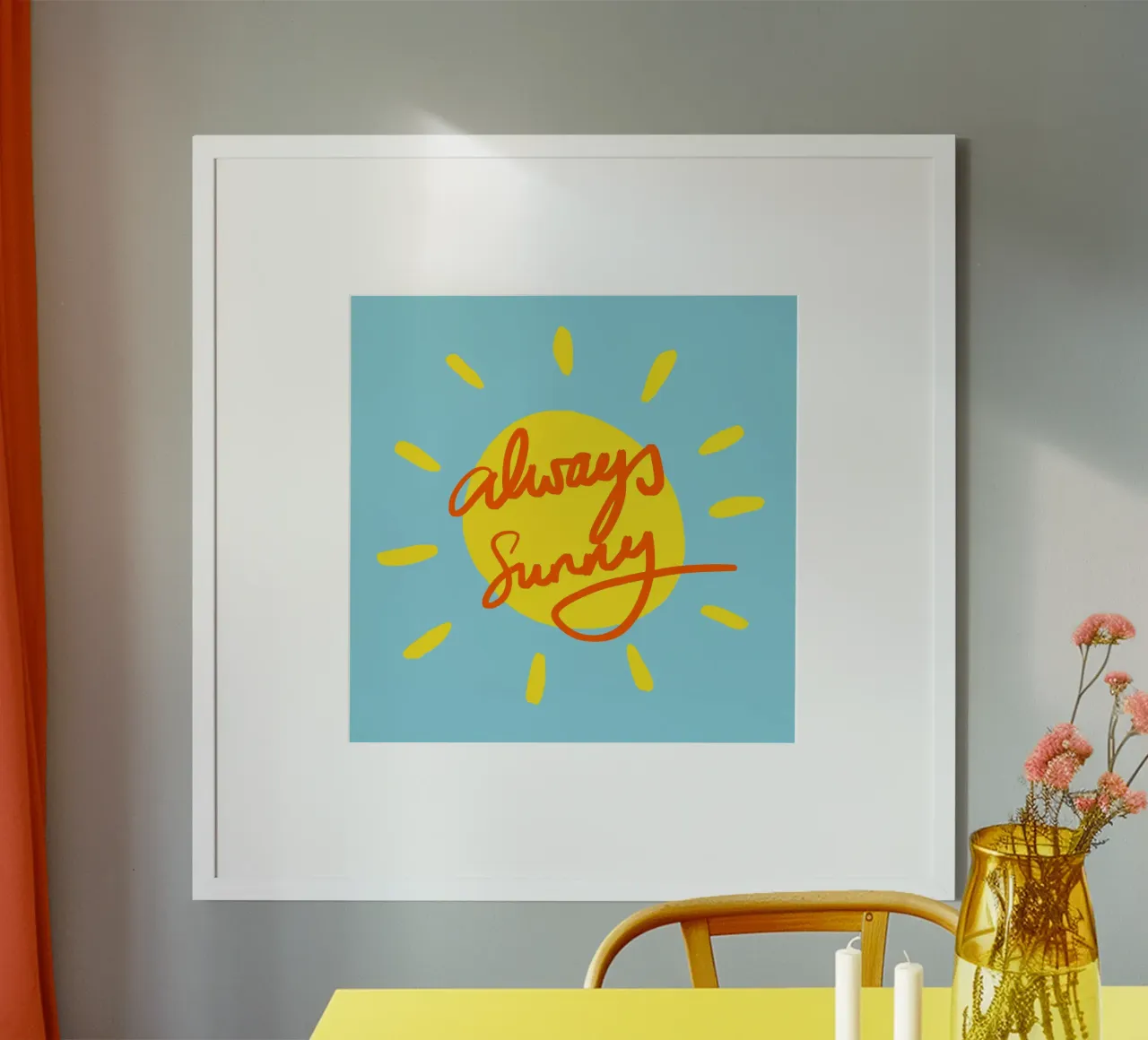 Always Sunny 1 carta hahnemühle da Studio Memb