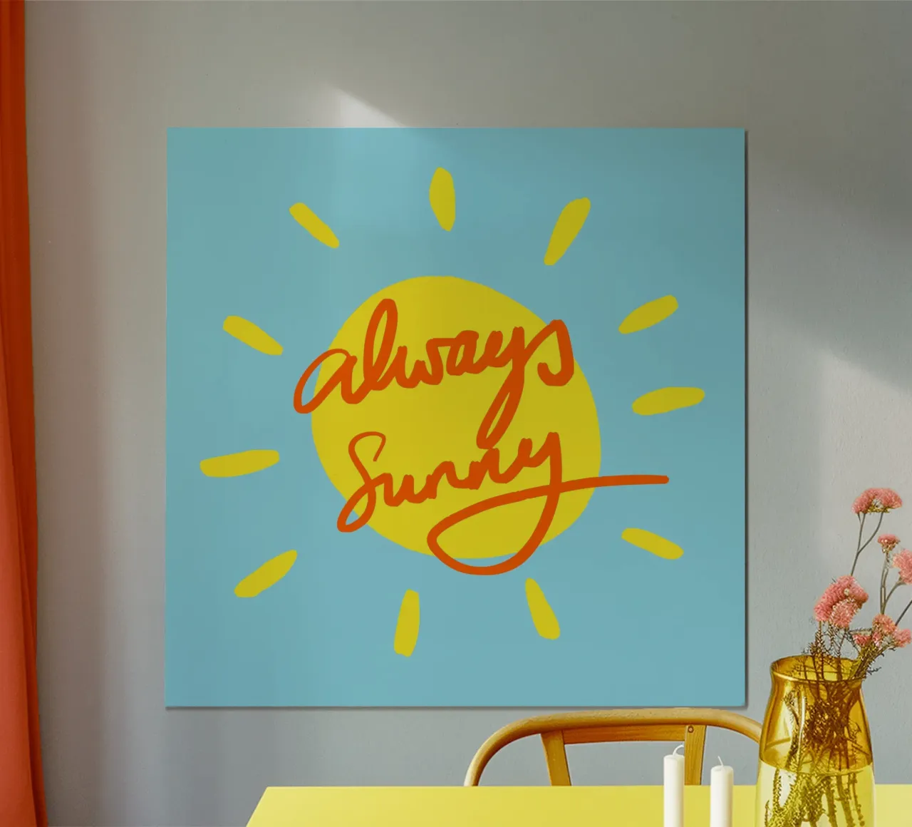 Always Sunny 1 carta hahnemühle da Studio Memb