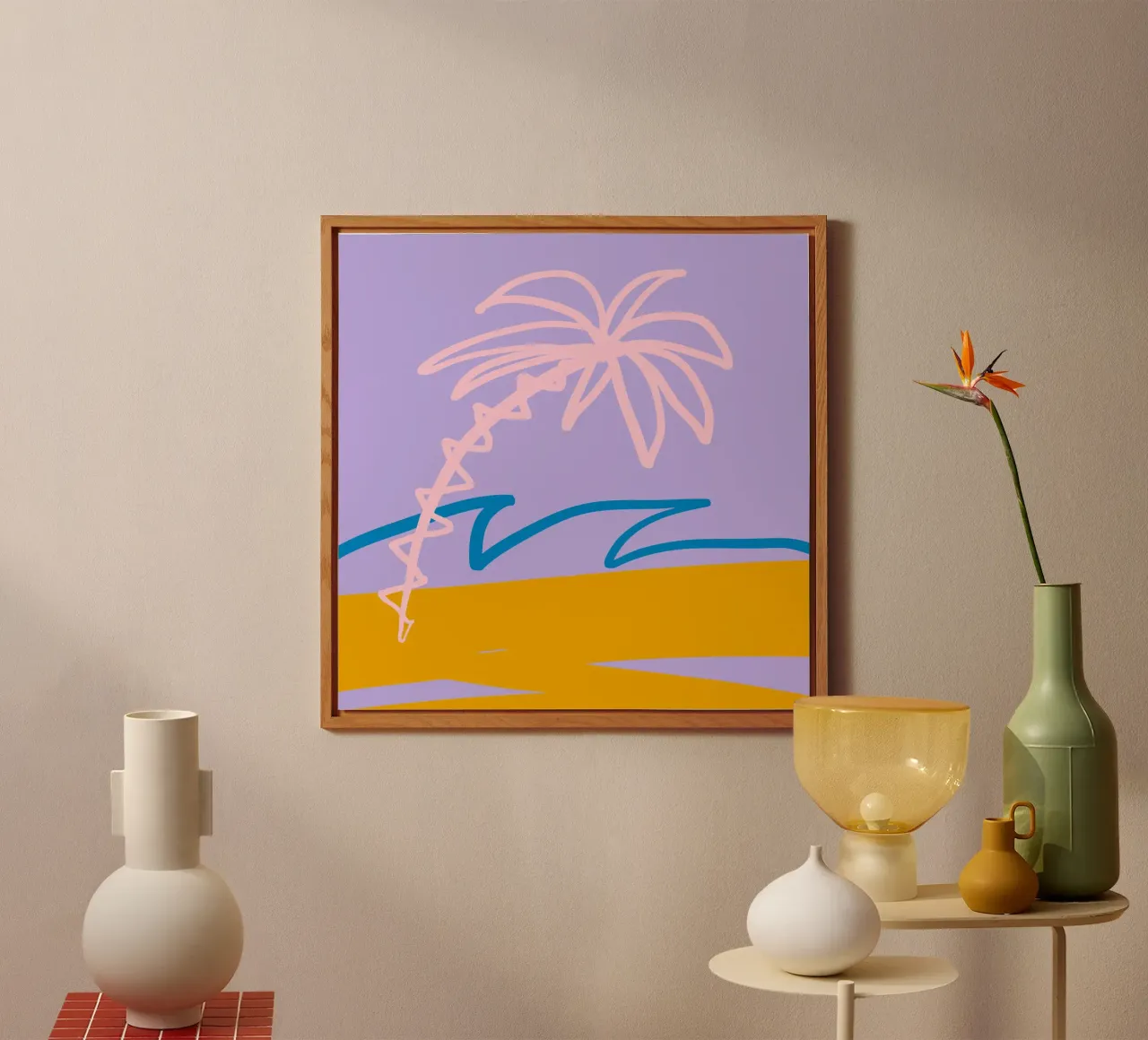 Beach Life 1 alluminio dibond da Studio Memb