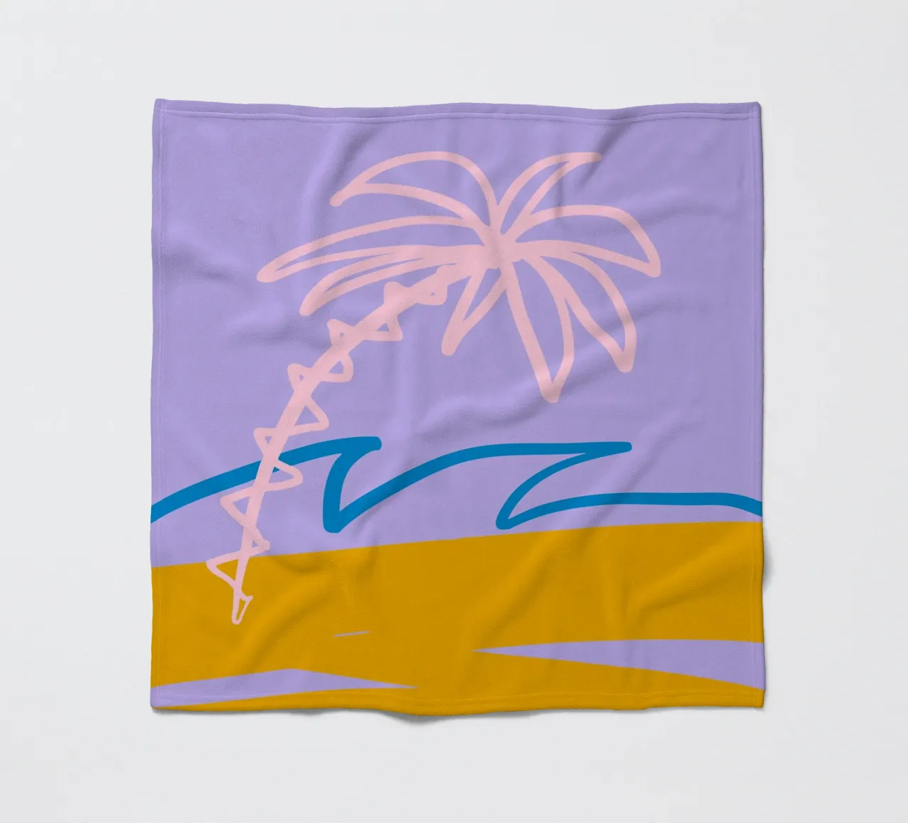 Beach Life 1 coperta in pile da Studio Memb