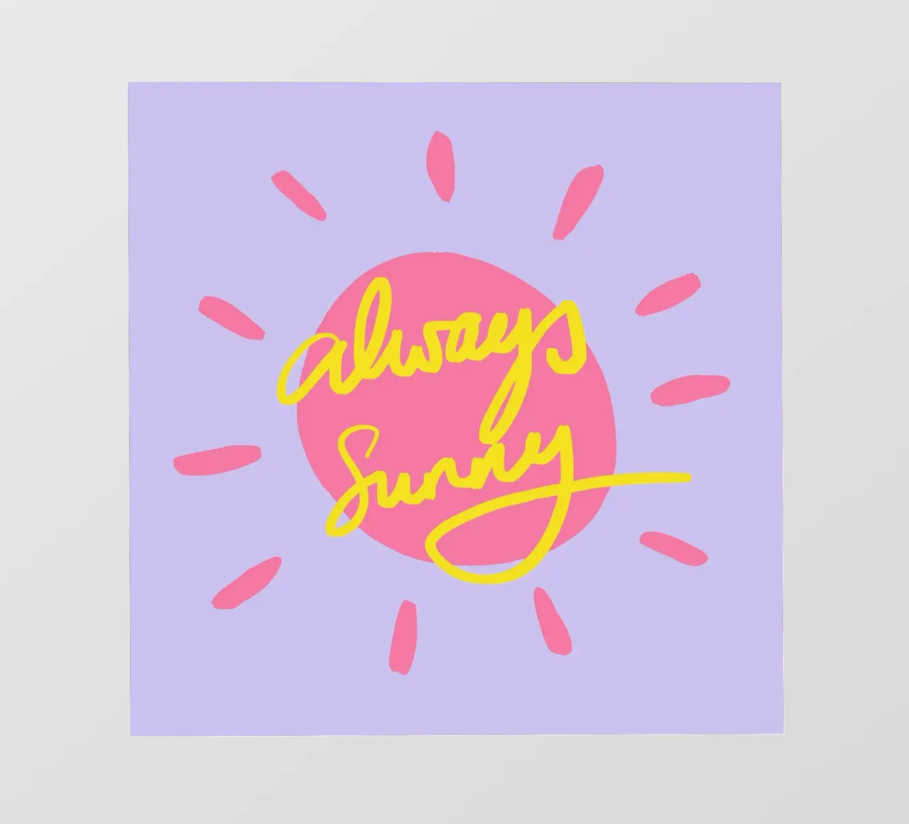 Always Sunny 2 pellicola backlit da Studio Memb
