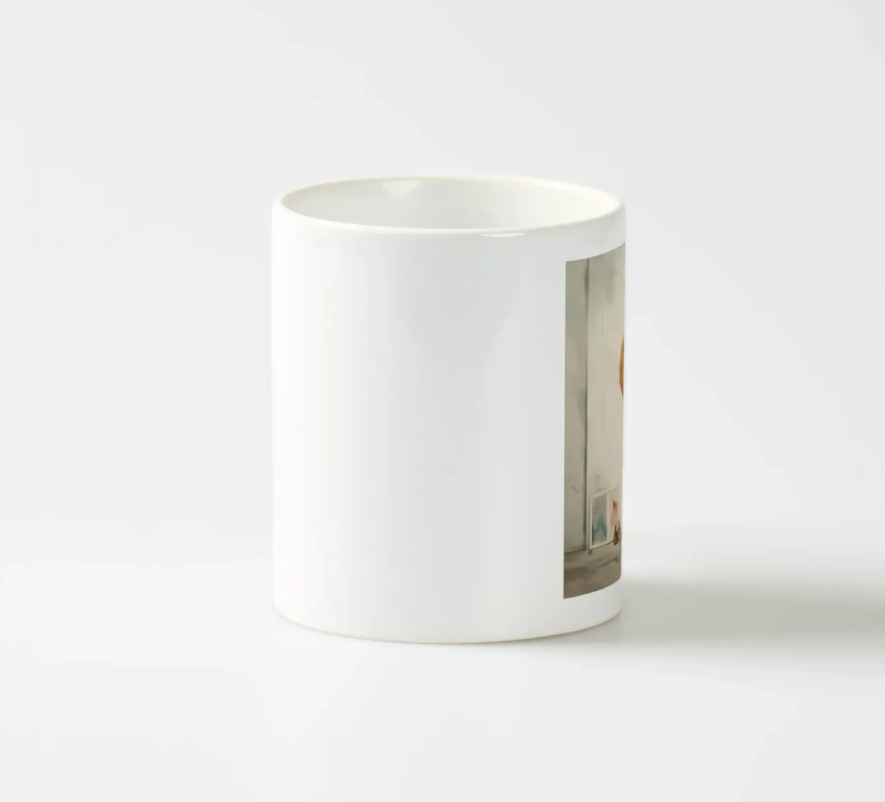 Elefante minimale 3 tazza in ceramica da Minimal Animal Art