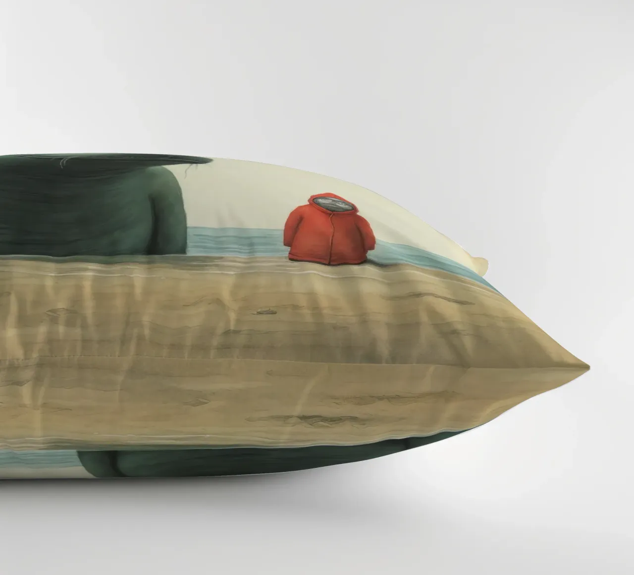 Sigillo Elefante Minimo 2 cuscino da Minimal Animal Art