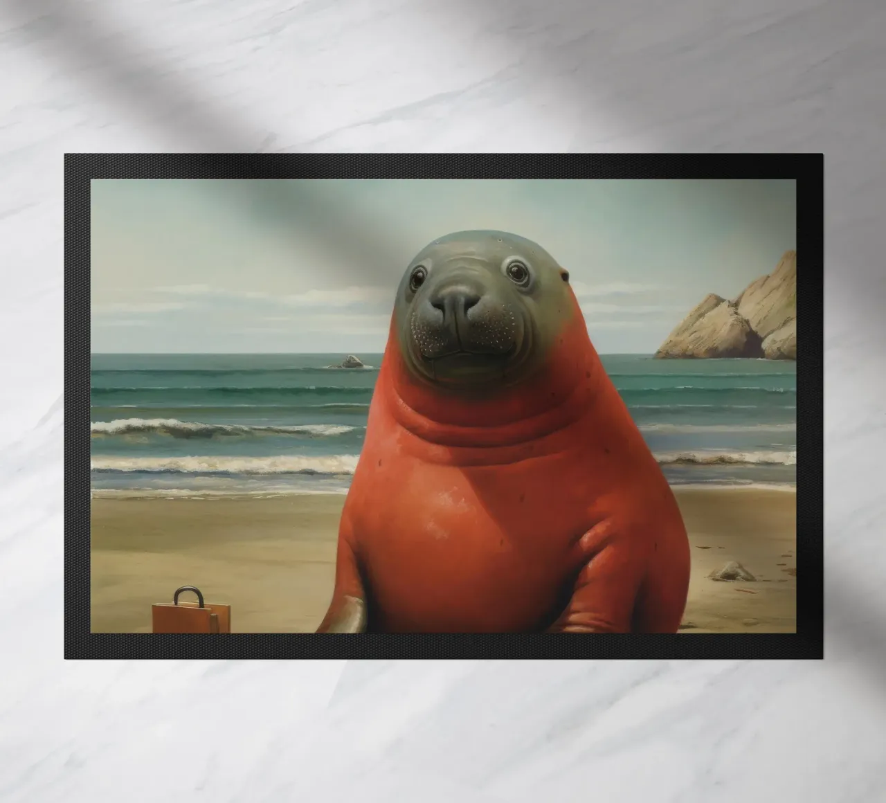 Sigillo Elefante Minimo 1 zerbino da Minimal Animal Art