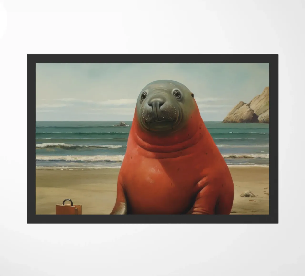 Sigillo Elefante Minimo 1 zerbino da Minimal Animal Art