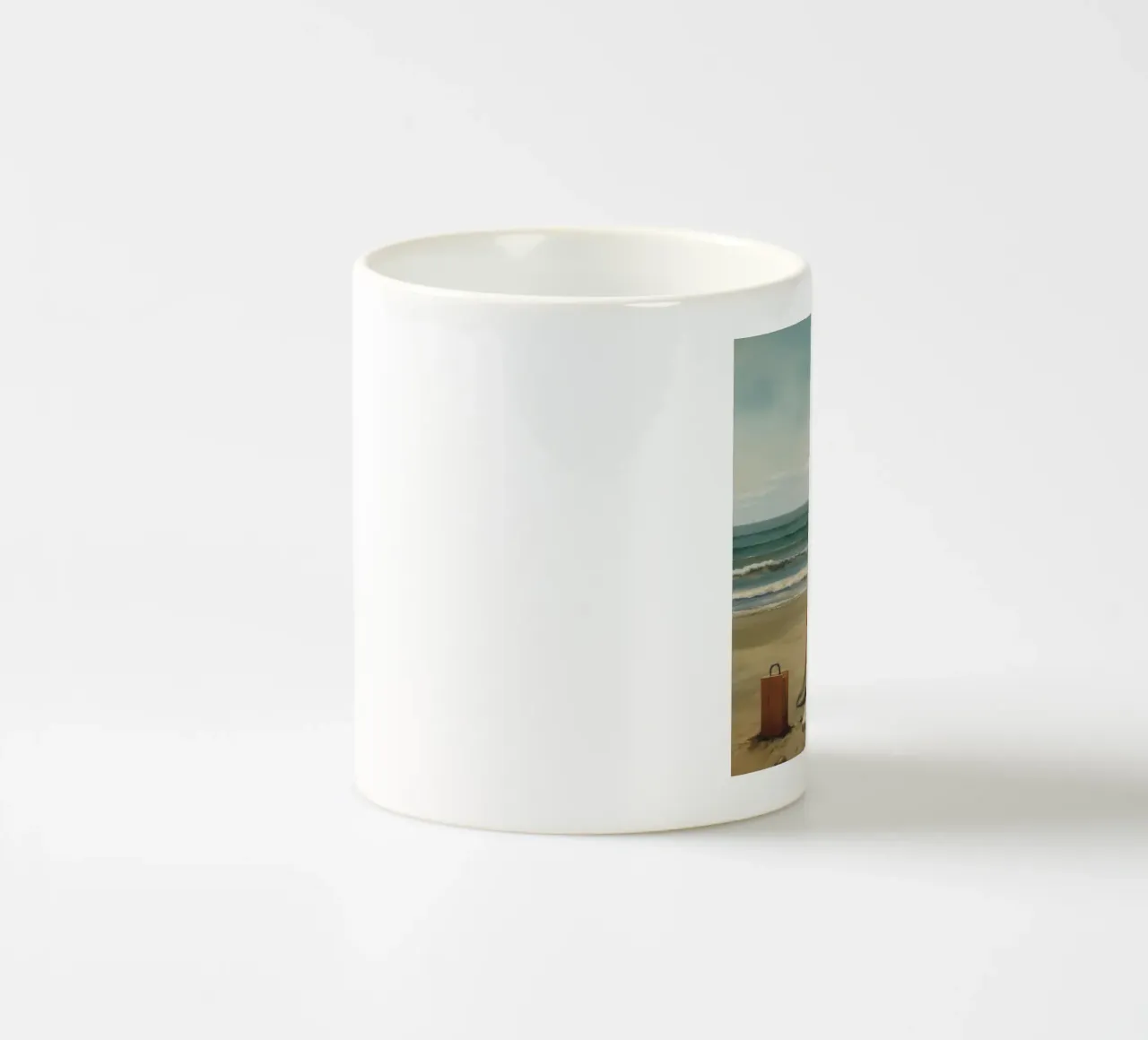 Sigillo Elefante Minimo 1 tazza in ceramica da Minimal Animal Art