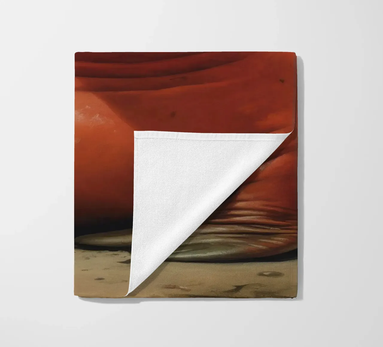 Sigillo Elefante Minimo 1 telo mare da Minimal Animal Art