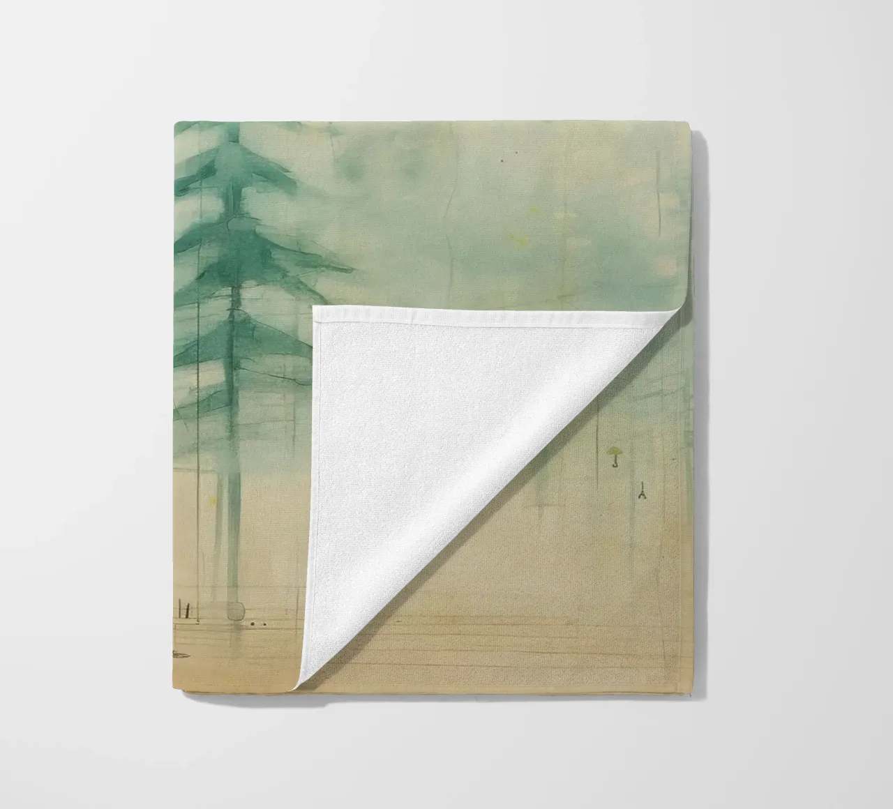 Alce Minimo 2 telo mare da Minimal Animal Art