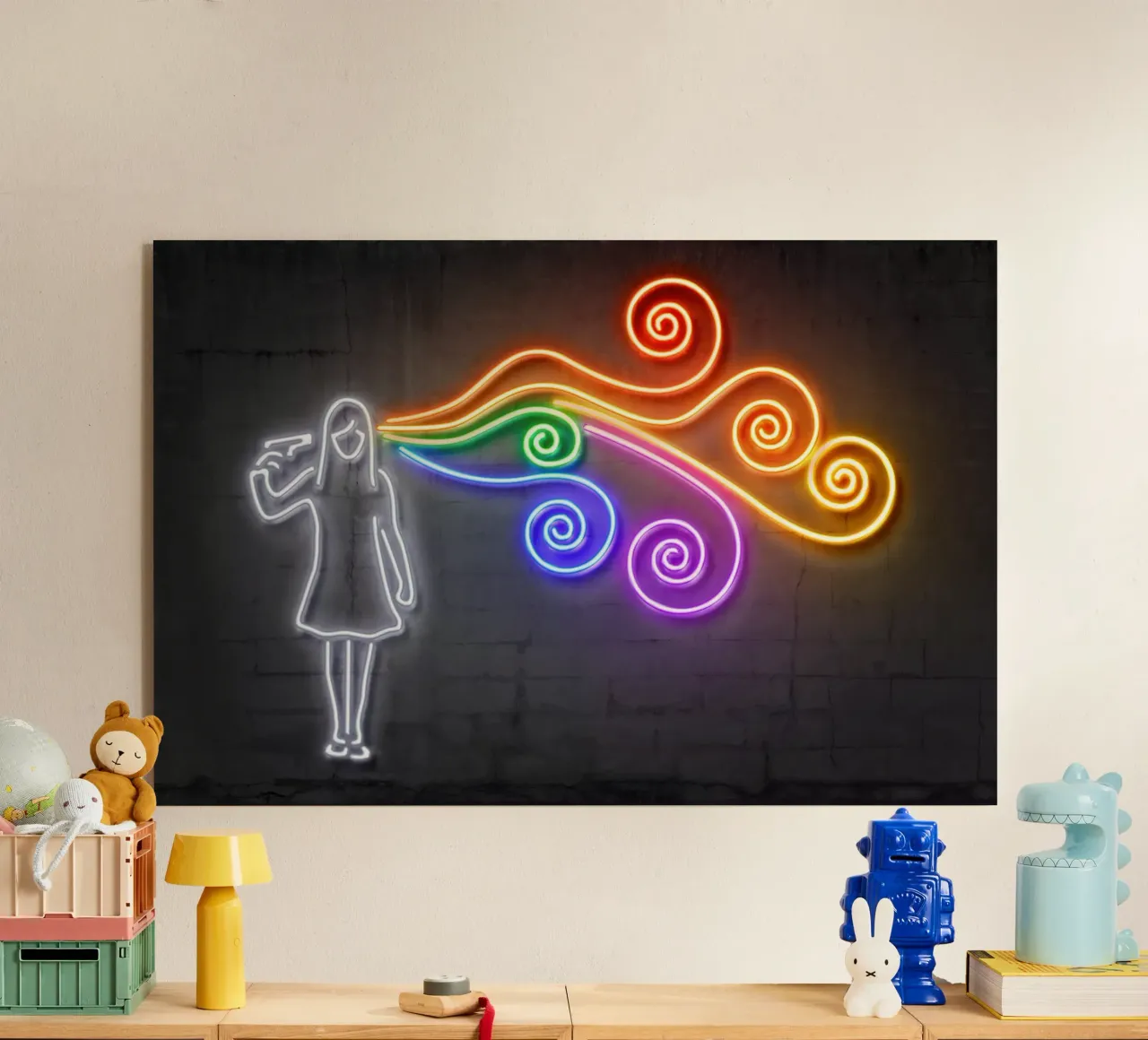 The Dark Side of the Mind plexiglass da Octavian