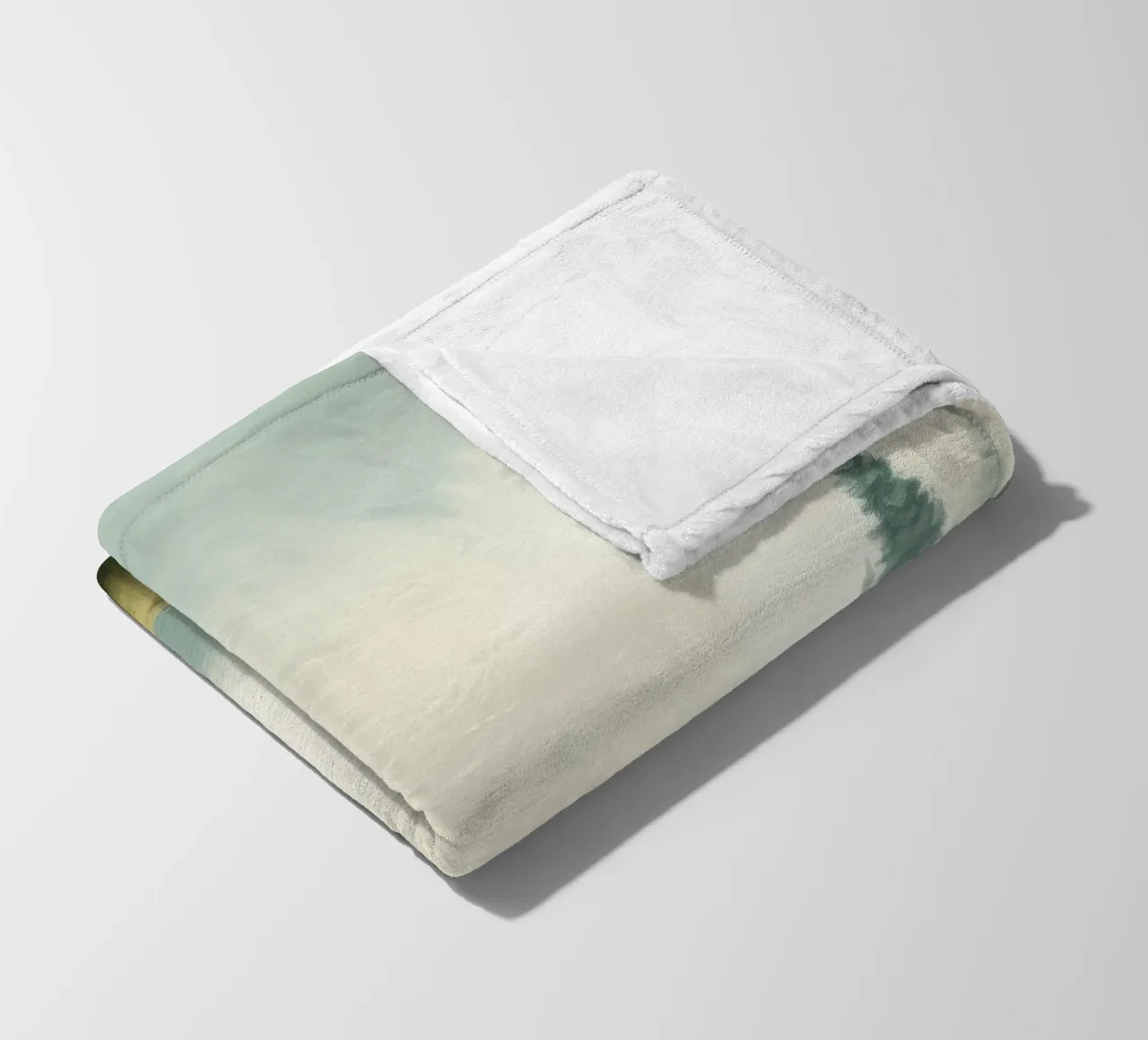 Alce Minimo 3 coperta in pile da Minimal Animal Art