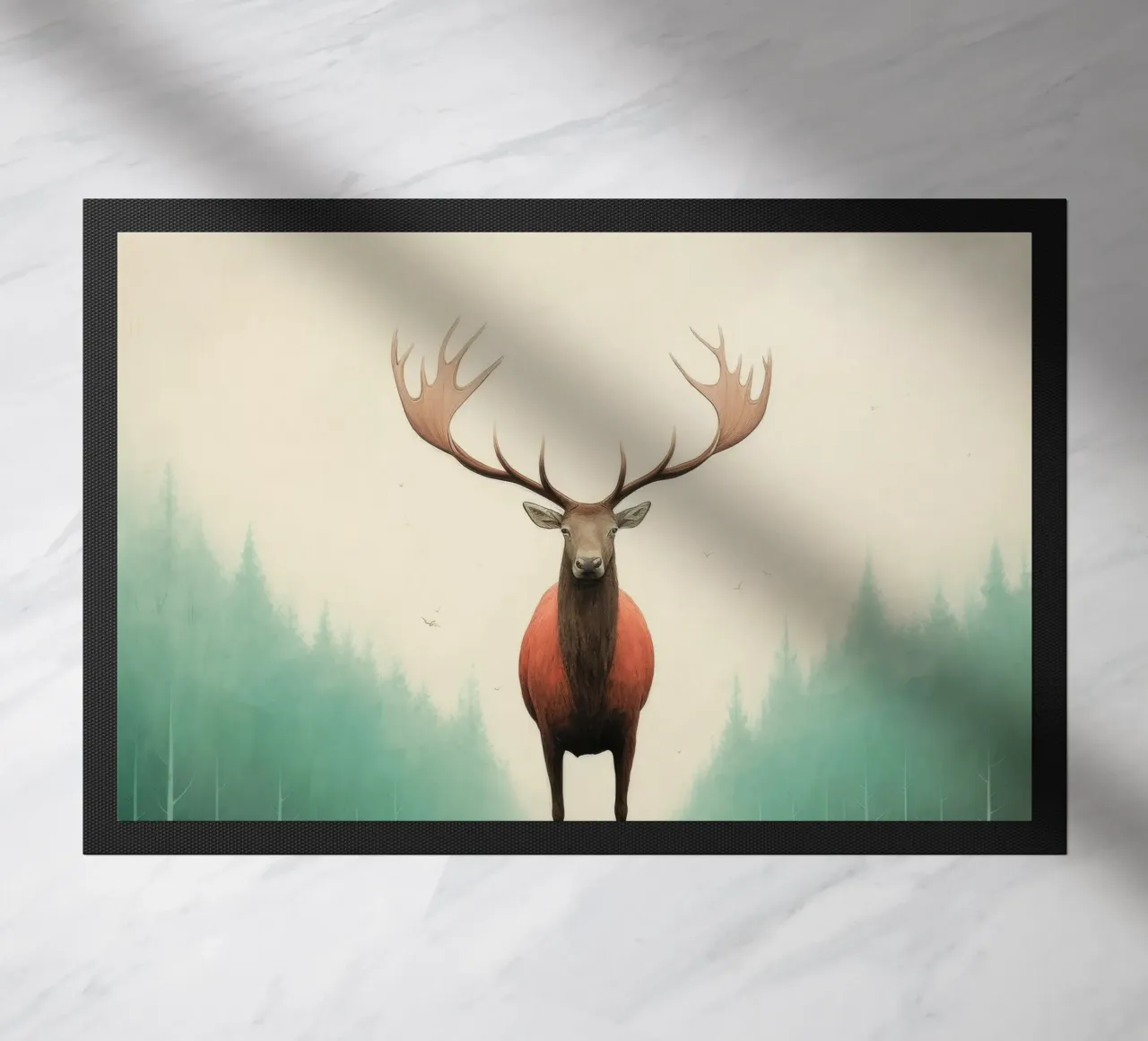 Alce Minimo 4 zerbino da Minimal Animal Art