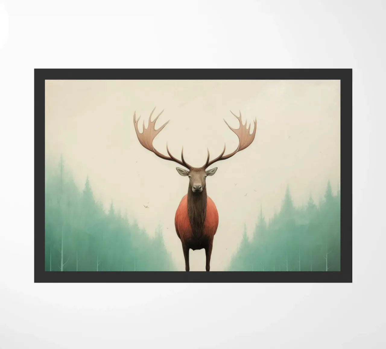 Alce Minimo 4 zerbino da Minimal Animal Art