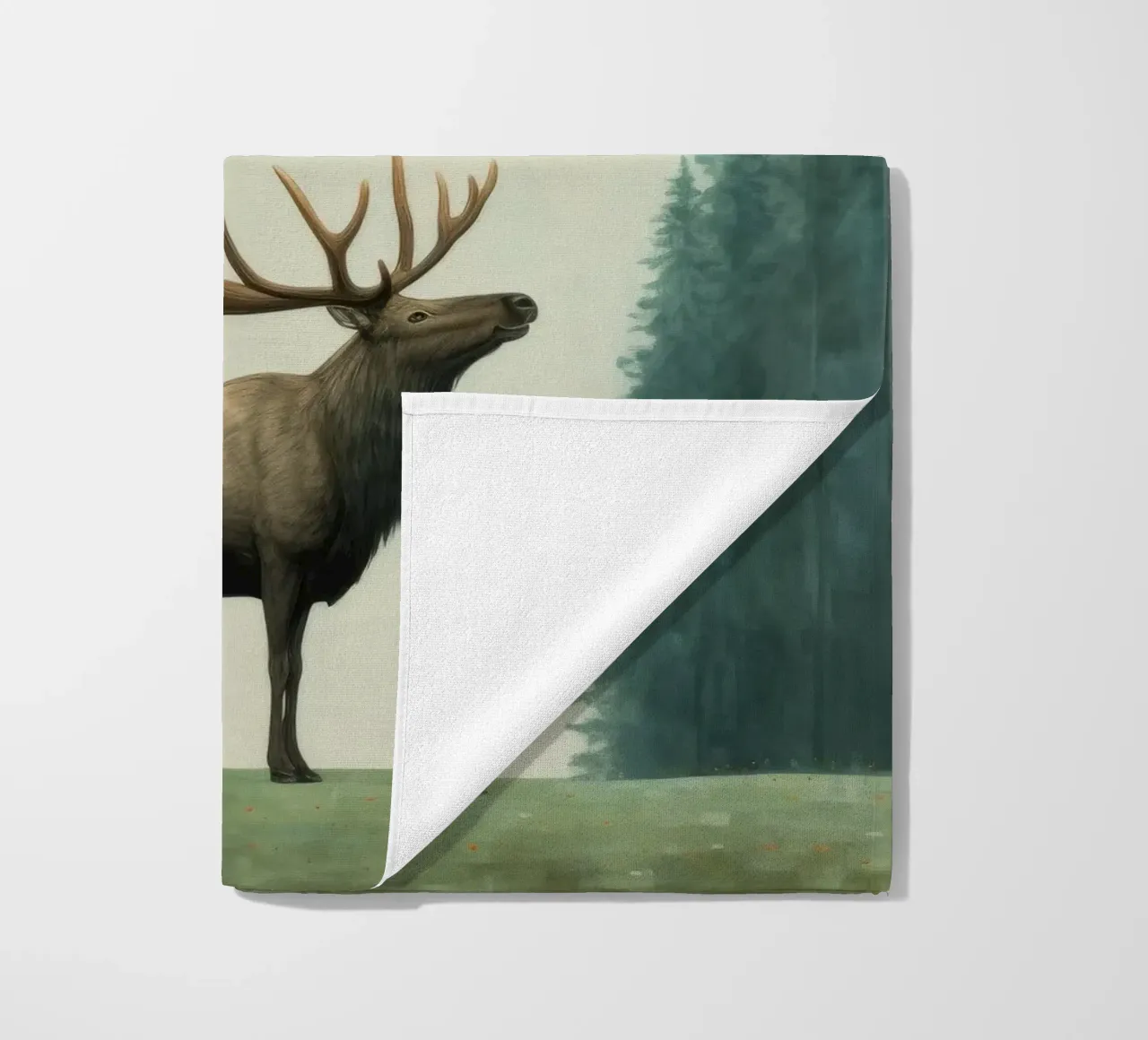 Alce Minimo 1 telo mare da Minimal Animal Art