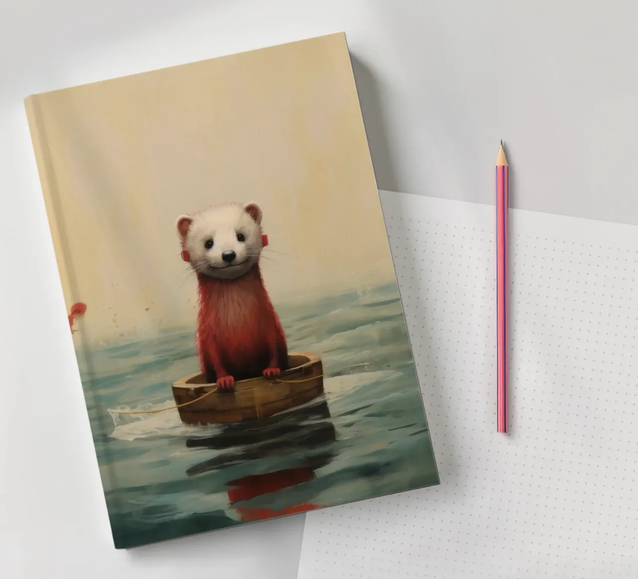 Furetto minimo 2 diario da Minimal Animal Art