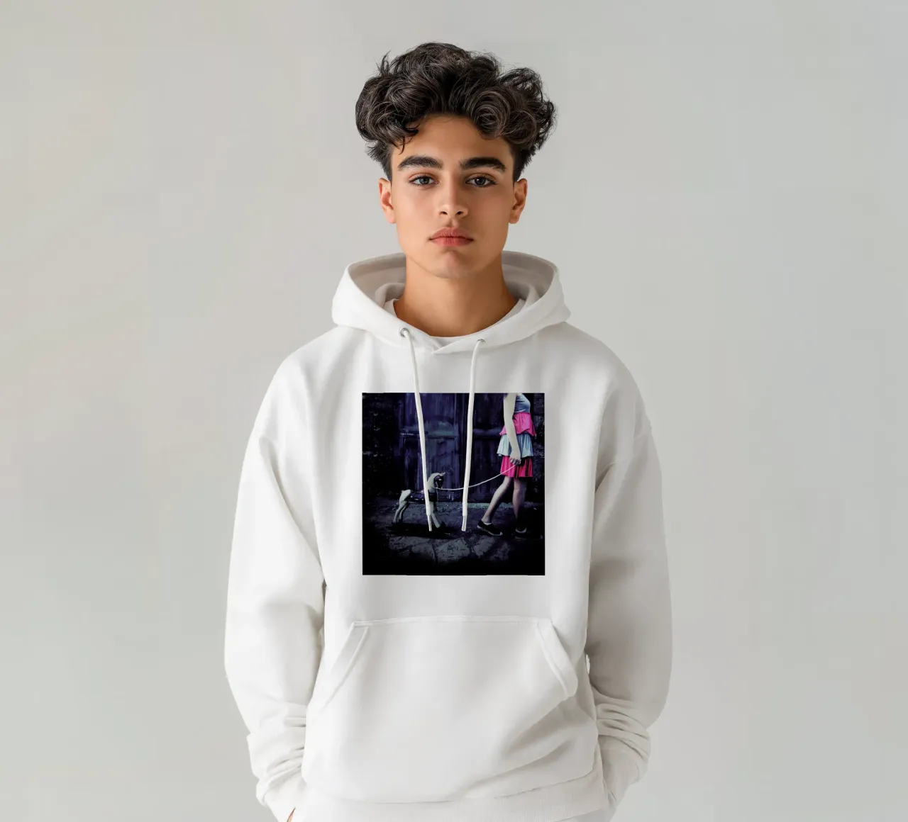 Dragging The Past felpa con cappuccio da Lara Zankoul