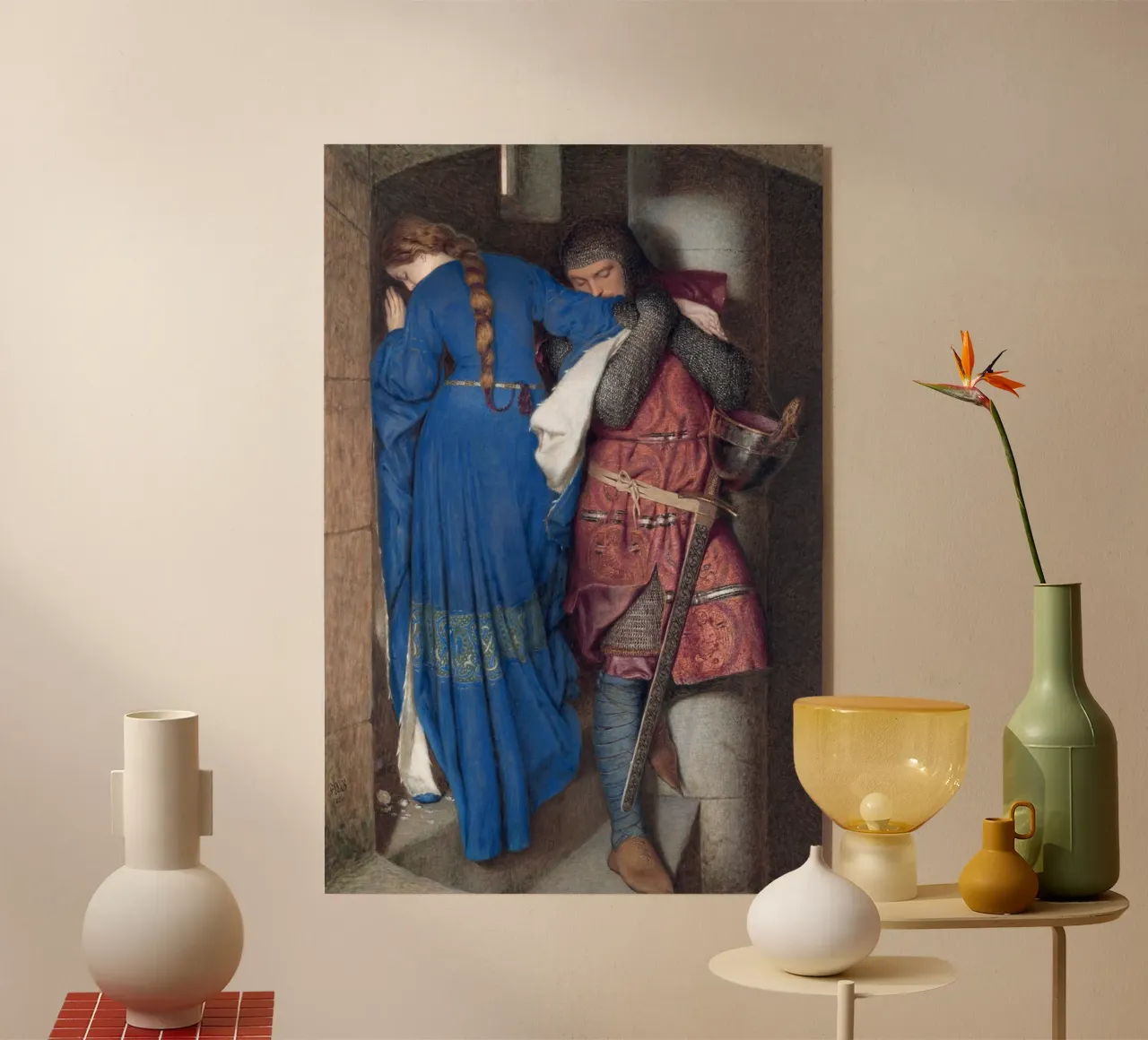 Hellelil e Hildebrand, l'incontro sulle scale della torretta plexiglass da Timeless Artworks