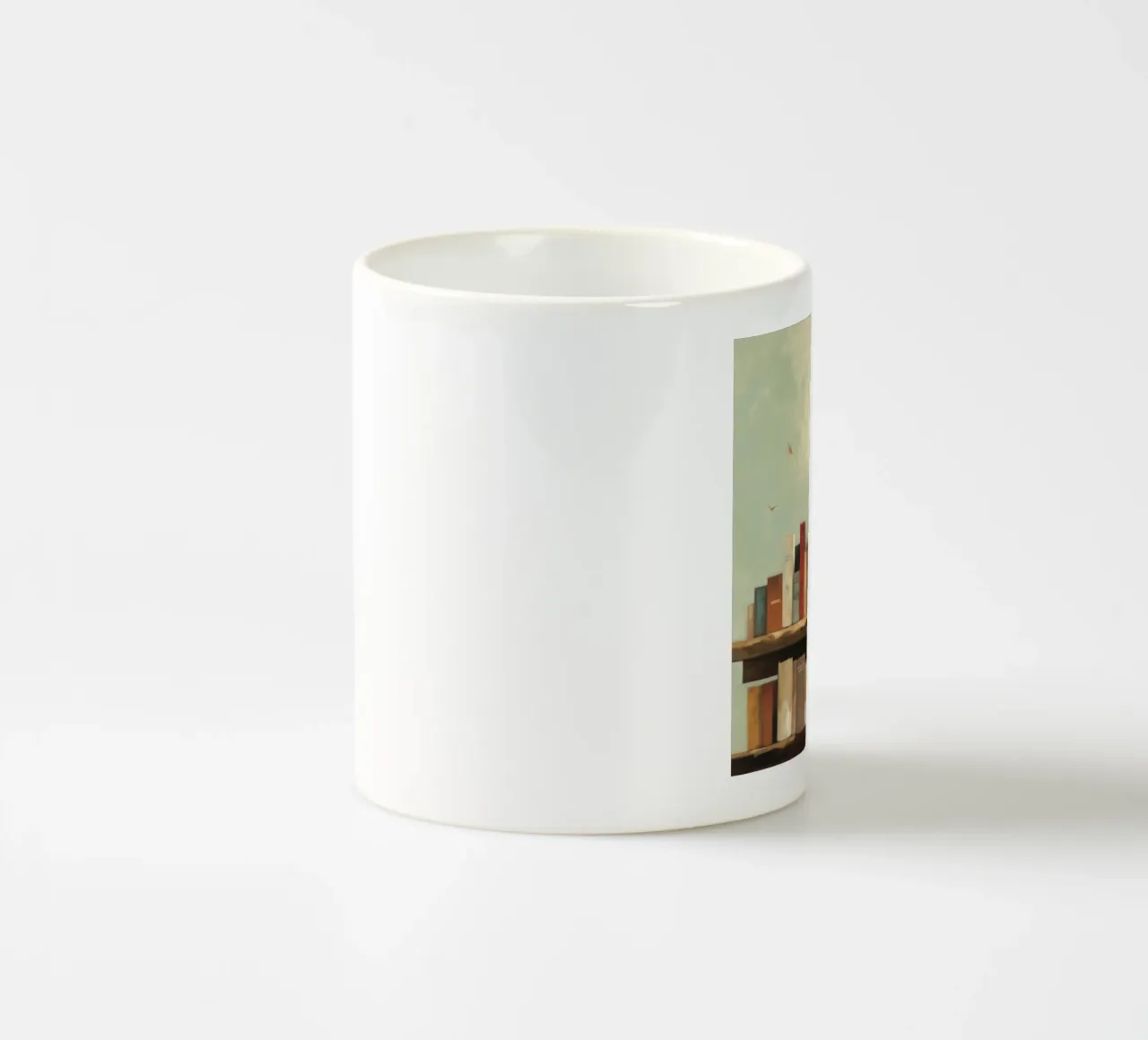 Furetto minimo 3 tazza in ceramica da Minimal Animal Art