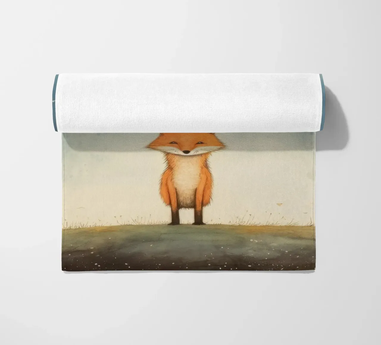 Volpe minima 2 telo mare da Minimal Animal Art
