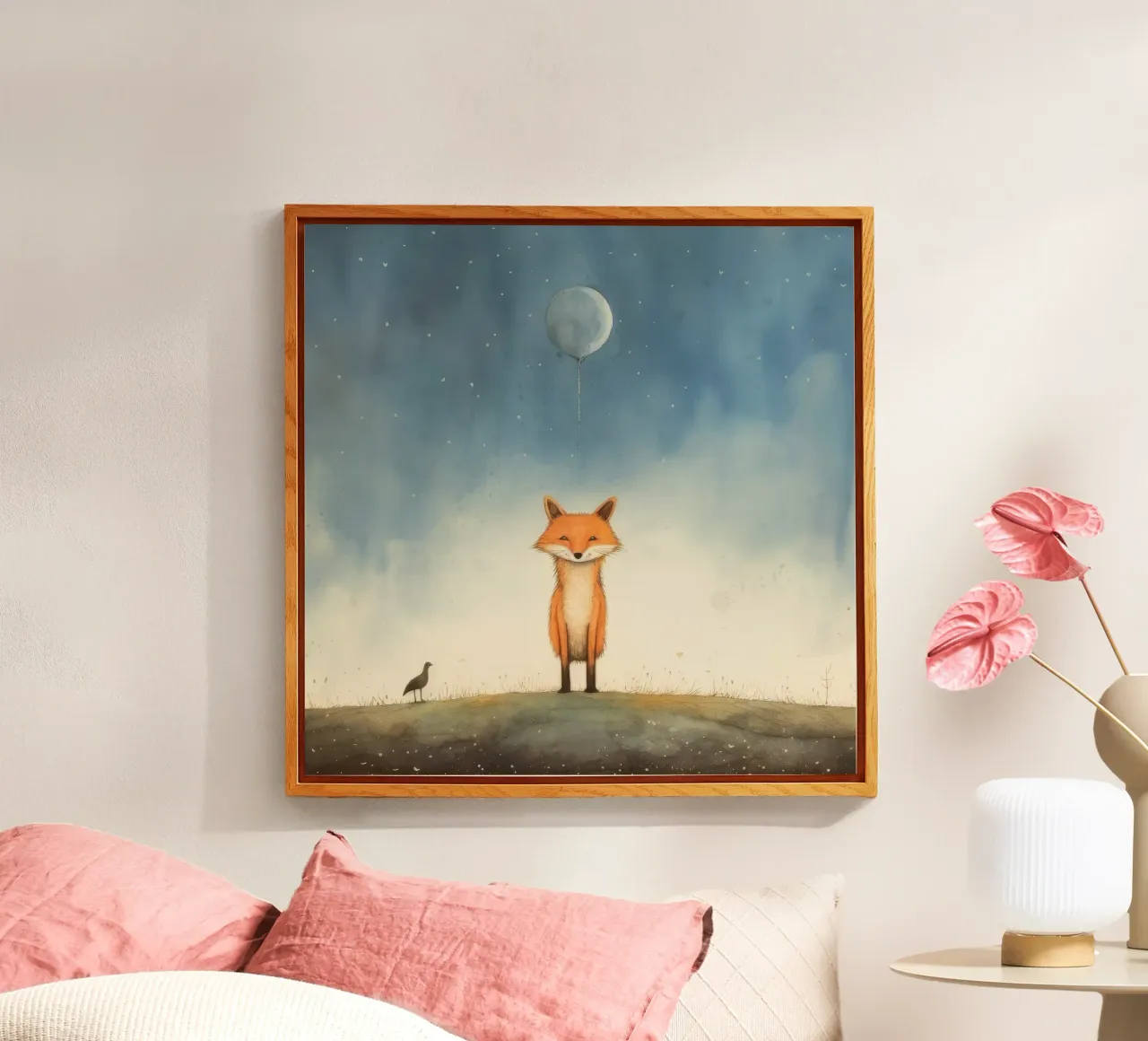 Minimo Fox plexiglass da Minimal Animal Art