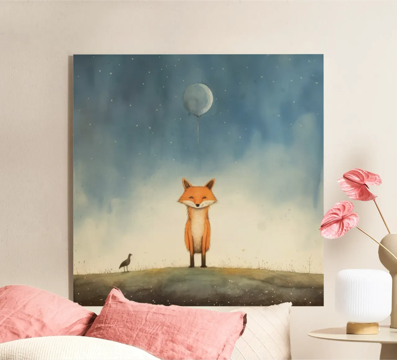 Minimo Fox plexiglass da Minimal Animal Art
