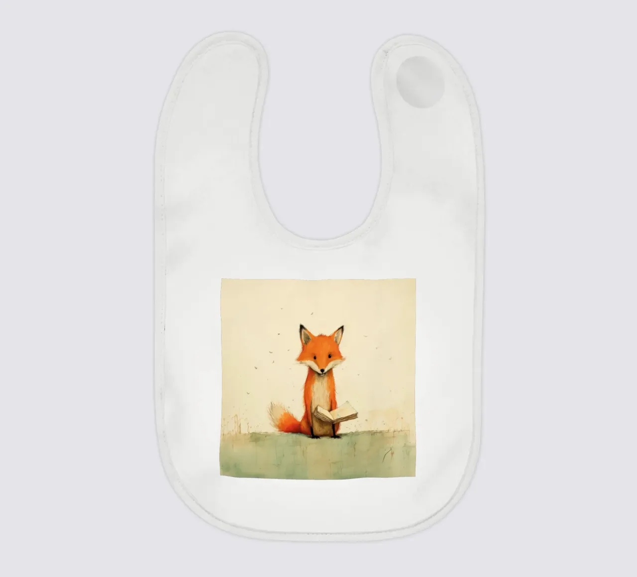 Volpe minima 3 bavaglino da Minimal Animal Art