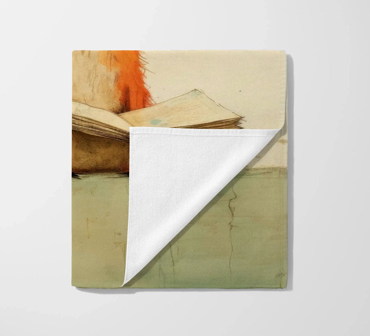 Volpe minima 3 telo mare da Minimal Animal Art