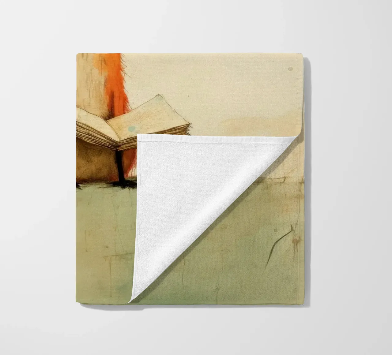 Minimo Fox product.type.towel-beach common.byCreator Minimal Animal Art