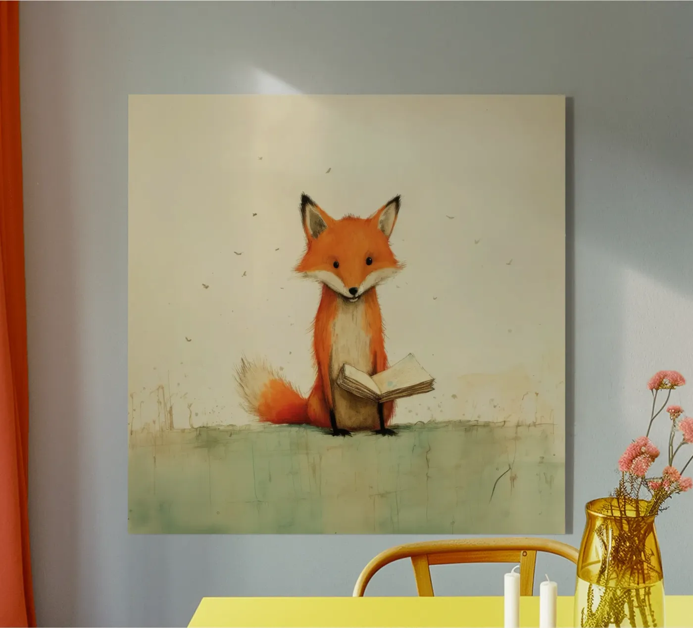 Minimo Fox plexiglass da Minimal Animal Art
