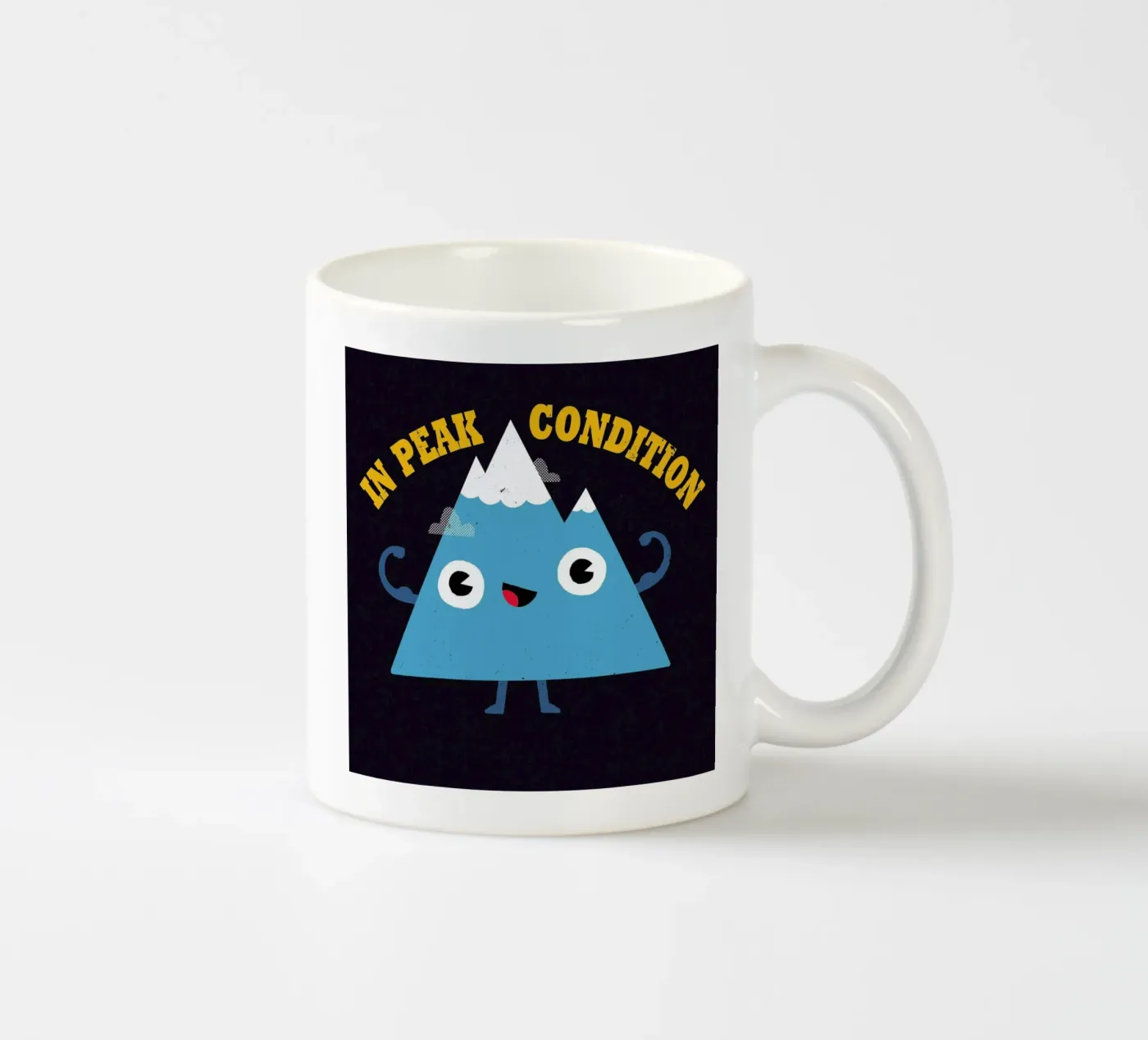 Peak Condition ceramic mug by DinoMike
