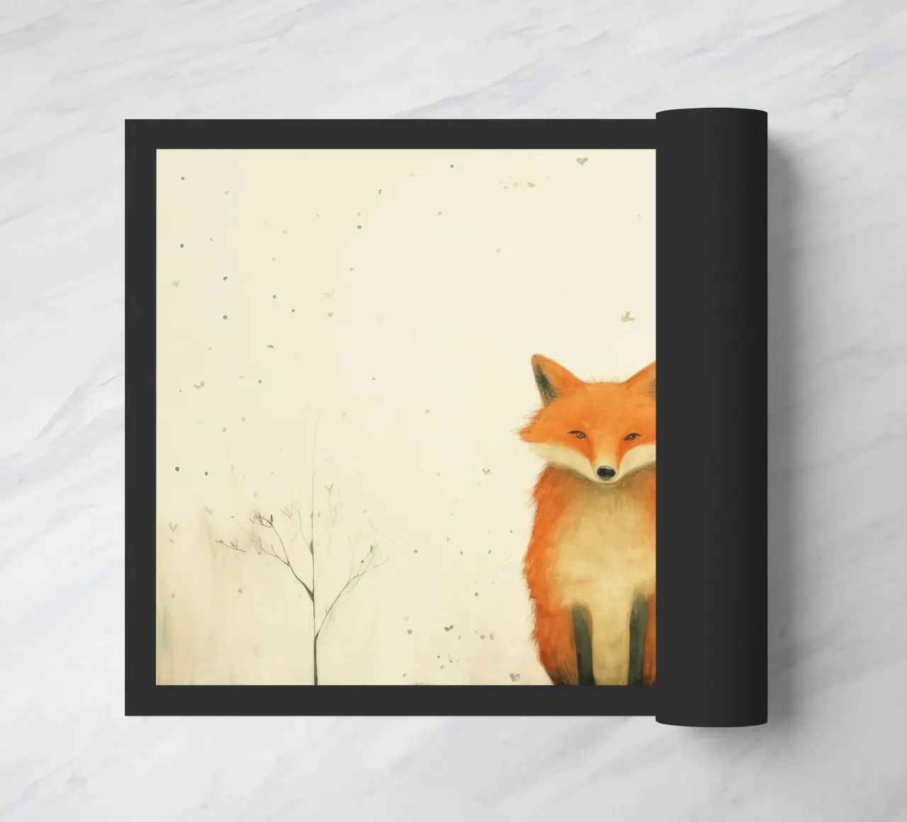 Volpe minima 4 zerbino da Minimal Animal Art