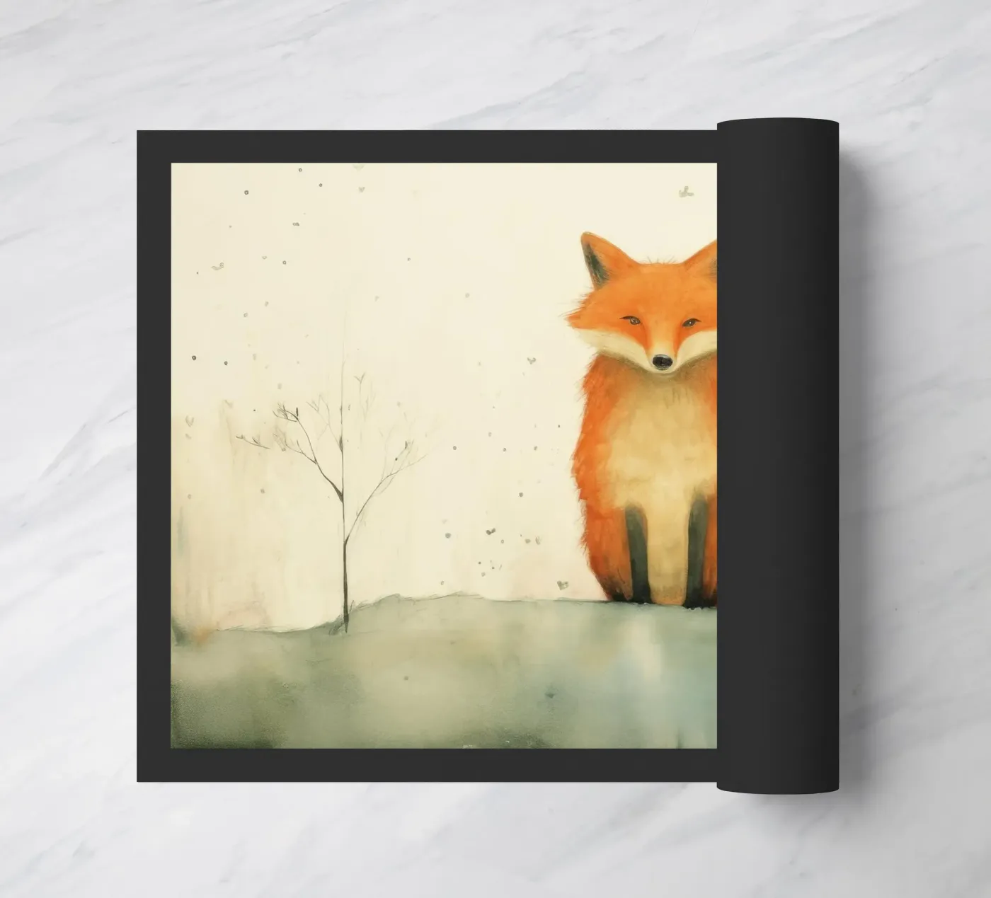 Minimo Fox zerbino da Minimal Animal Art