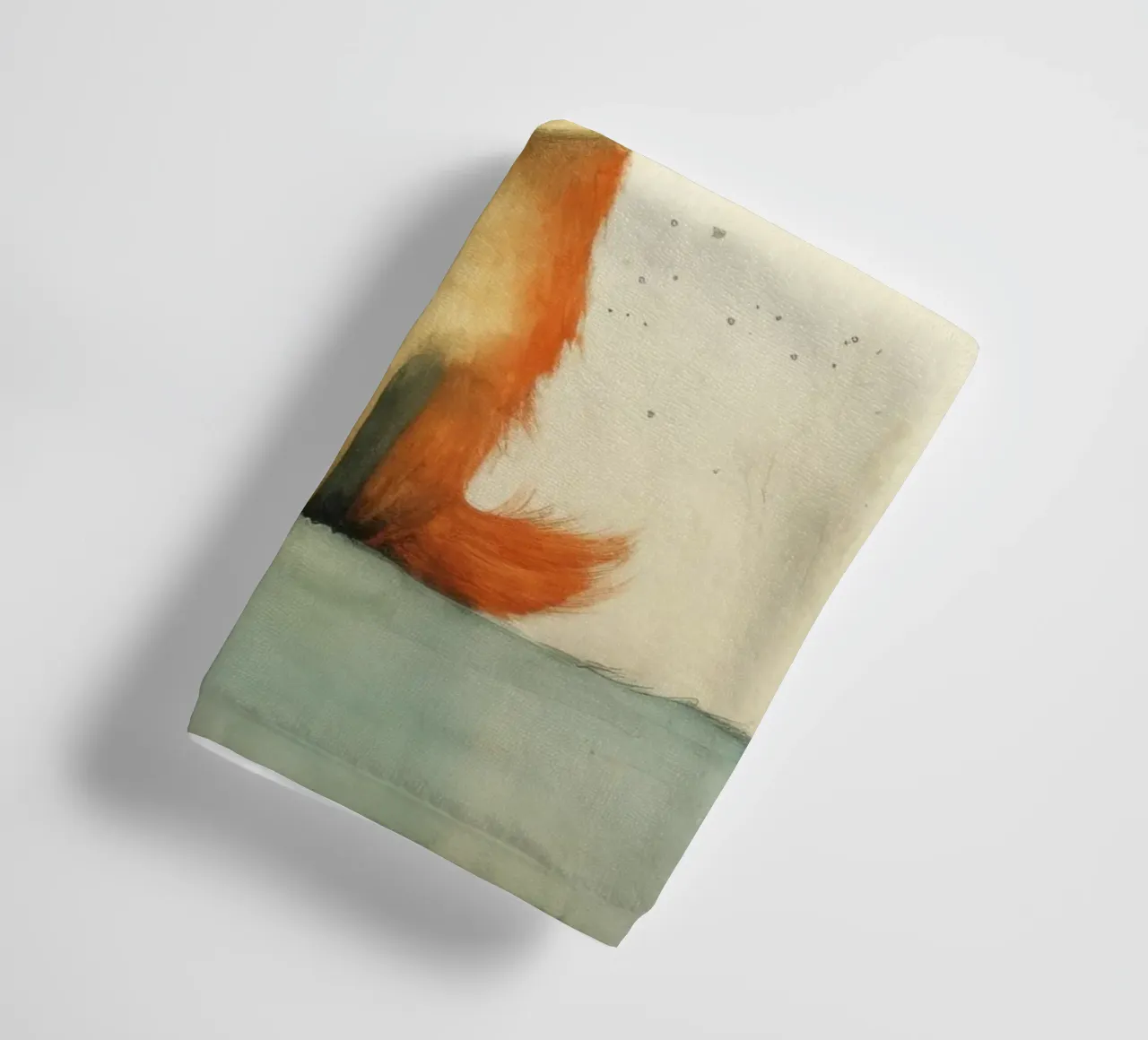 Volpe minima 4 asciugamano da bagno da Minimal Animal Art